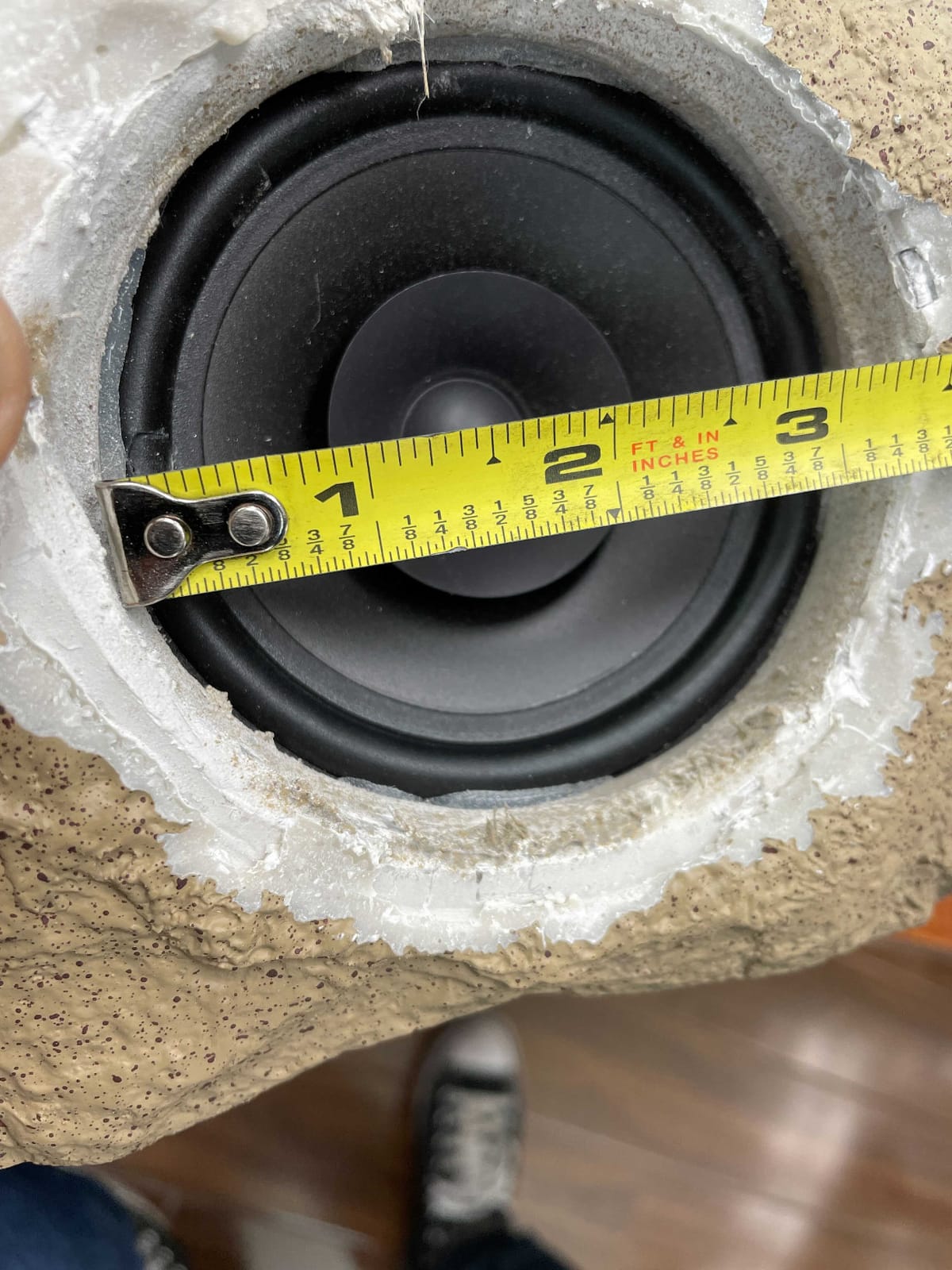 Theater Solutions 4R4S Outdoor Sandstone Rock 4 Speaker Set for Yard Patio Pool Spa customer photo 2
