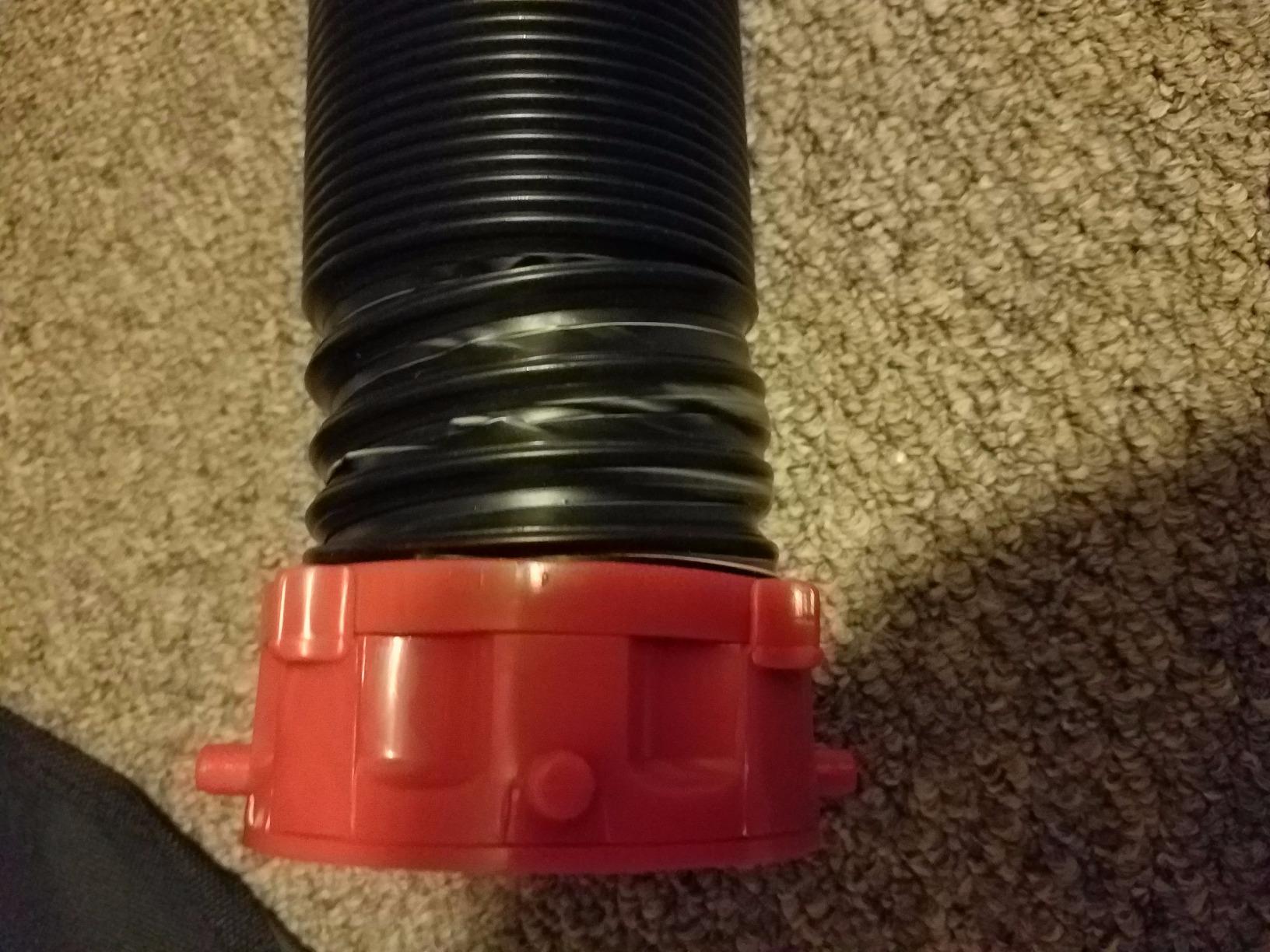 Valterra 20-Foot Dominator RV Sewer Hose Kit, Sewer Hose for RV Camper, Includes 2 Attachable 10-Foot Hoses with Rotating Fittings, 90 Degree Clearview Sewer Adapter, and 4 Drip Caps customer photo 2