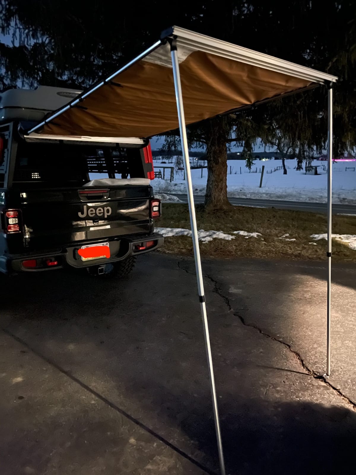 ARB 814301 Retractable Awning 1250 x 2100 mm 4x4 Accessories, self-Standing Retractable awnings fit onto The Side of Most roof Racks and roof Bars customer photo 1