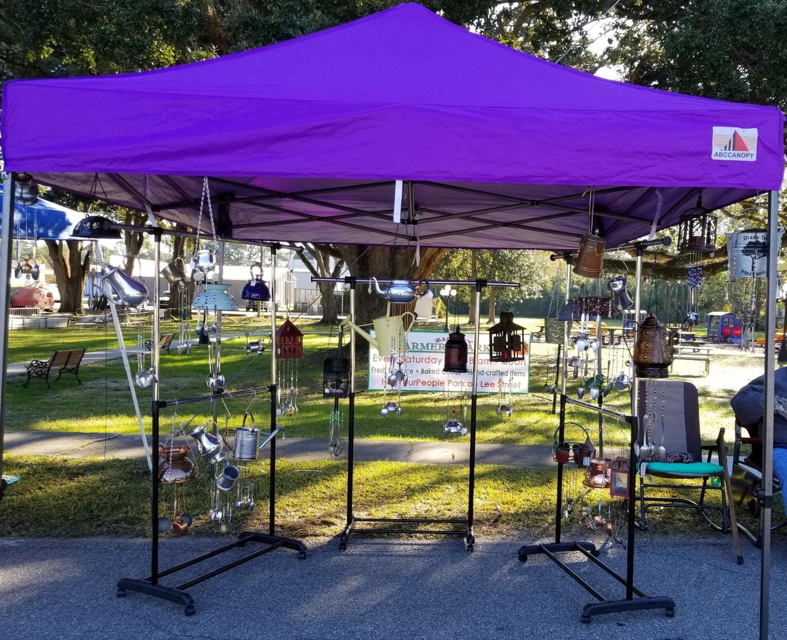 ABCCANOPY Patio Pop Up Canopy Tent 10x10 Commercial-Series (Black) customer photo 1