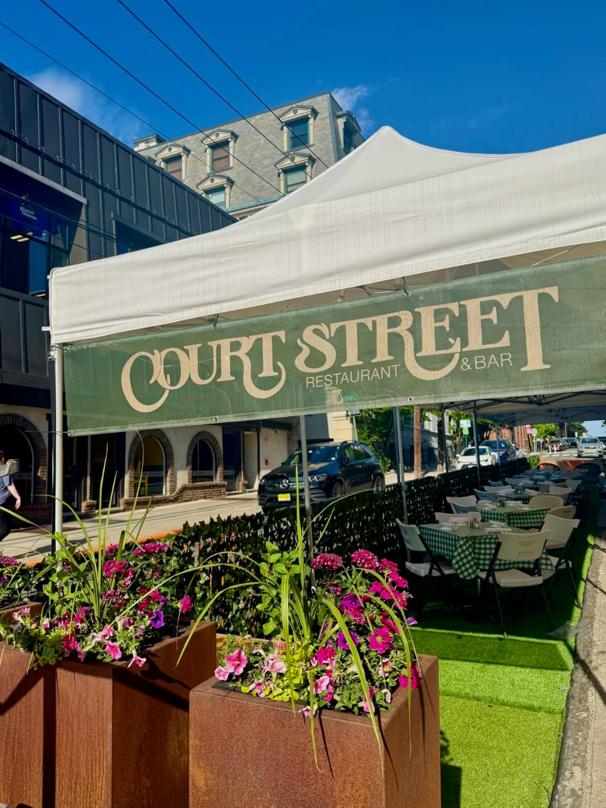 ABCCANOPY Patio Pop Up Canopy Tent 10x10 Commercial-Series (Black) customer photo 2