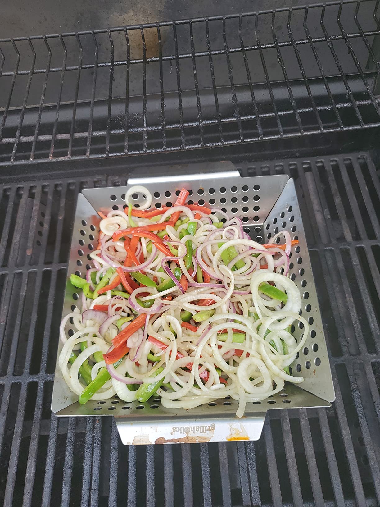 Grillaholics Vegetable Grill Basket for Outdoor Grill customer photo 2