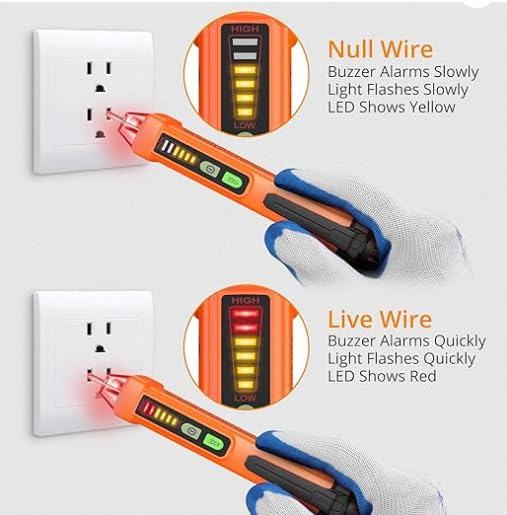 Neoteck Non Contact Voltage Detector 12-1000V AC Voltage Tester customer photo 1