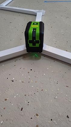 HUEPAR Laser Level with 2 Plumb Dots - 2 Plumb Points and 2 Cross Line customer photo 1