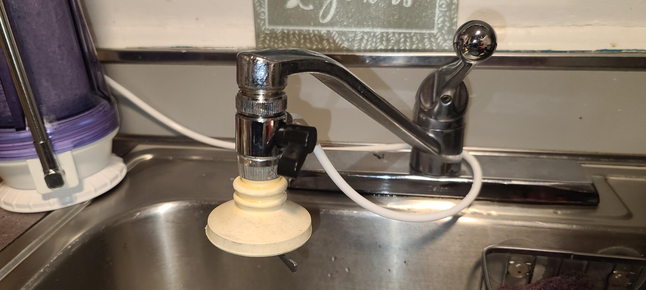 iFilters CNTP-1C Countertop Water Filter with 0.5 Micron Carbon Block customer photo 1