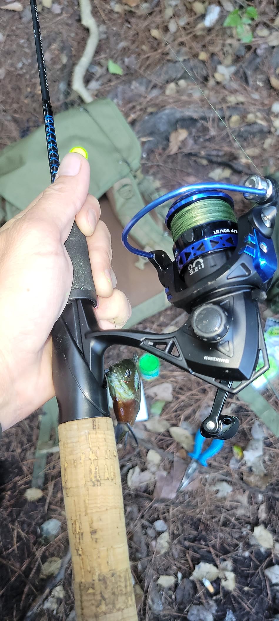 KastKing Centron & Centron Lite Spinning Fishing Reels, Collapsible Handle customer photo 2