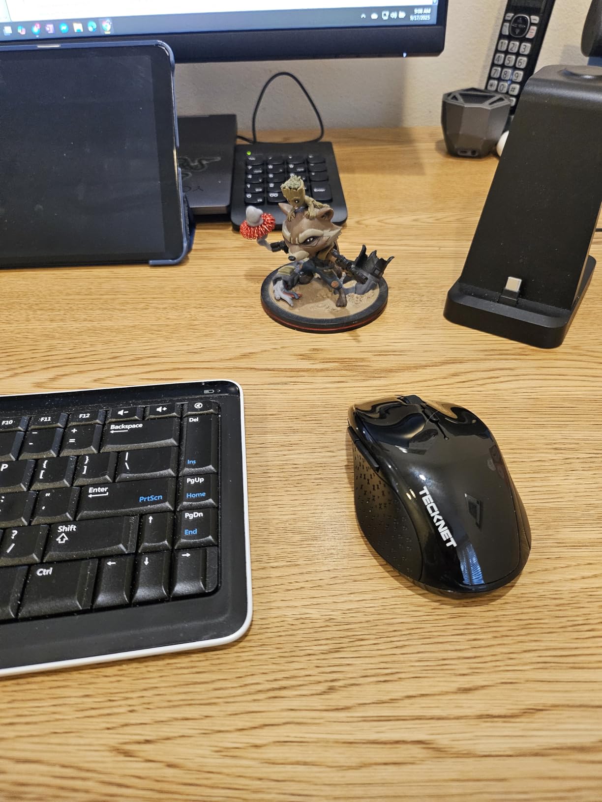 TECKNET Bluetooth Mouse, Wireless Silent, 2-Year Battery Life, Black customer photo 2
