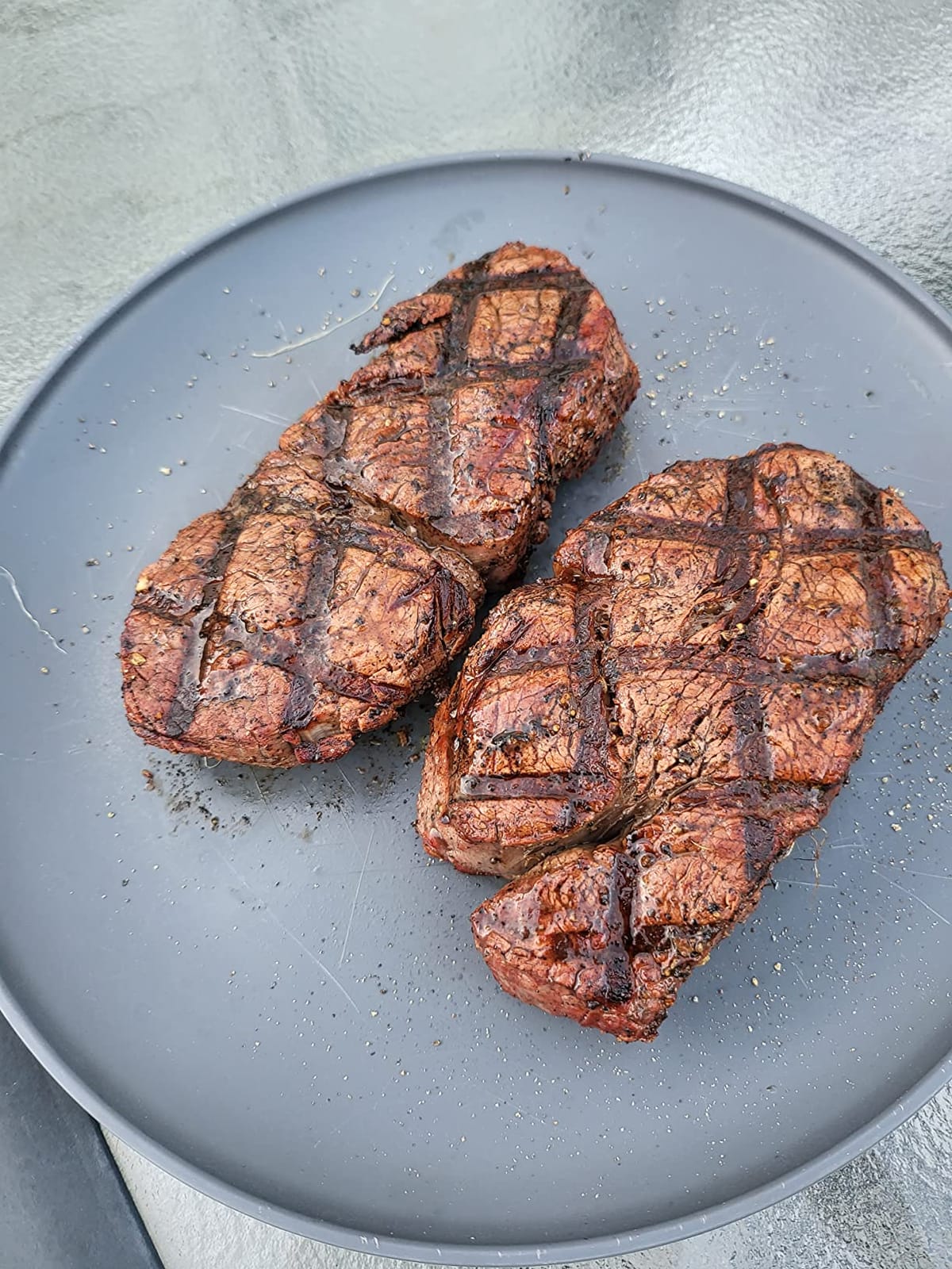GrillGrate Sear Station | Universal Grill Grate | Sear Grates for Pellet Grill 15” Deep and Up | Pellet Grill Accessories | Hard Anodized Aluminum |15” Deep x 15.375” Wide customer photo 2
