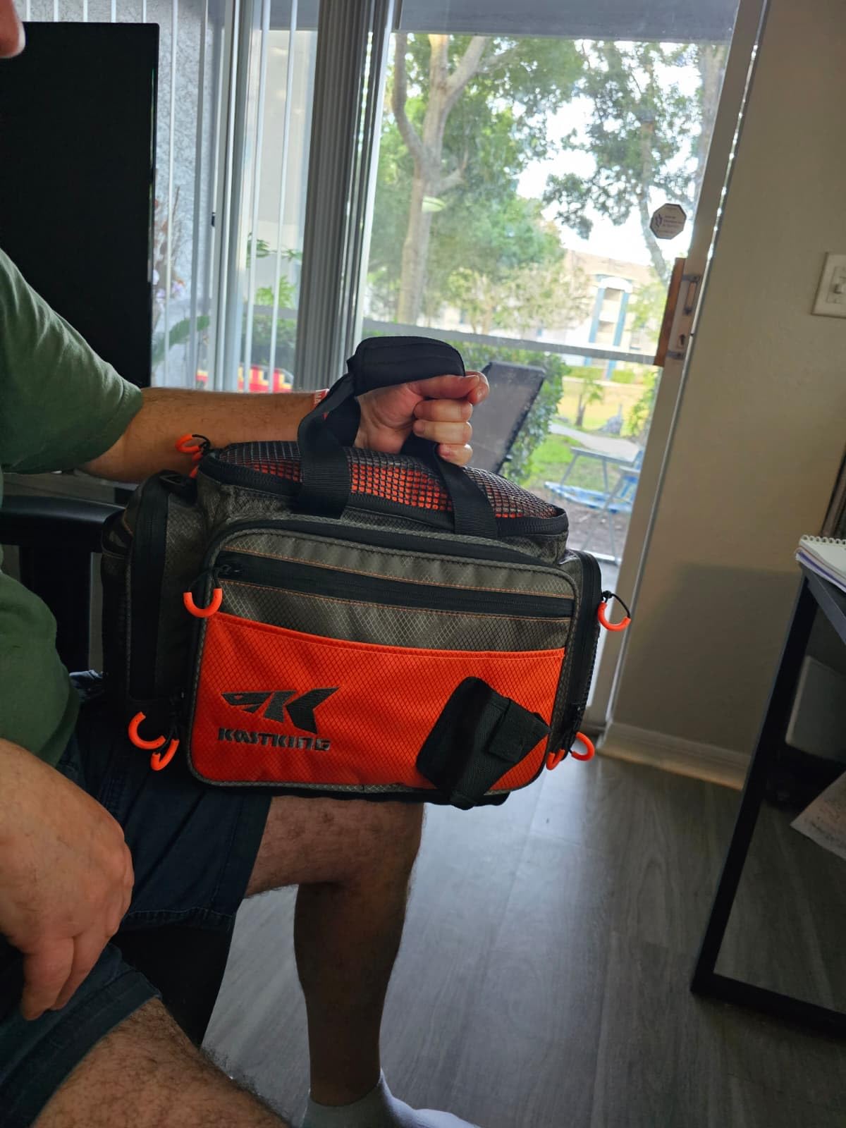 KastKing Bait Boss Tackle Bag, Saltwater Resistant Fishing Bag customer photo 2