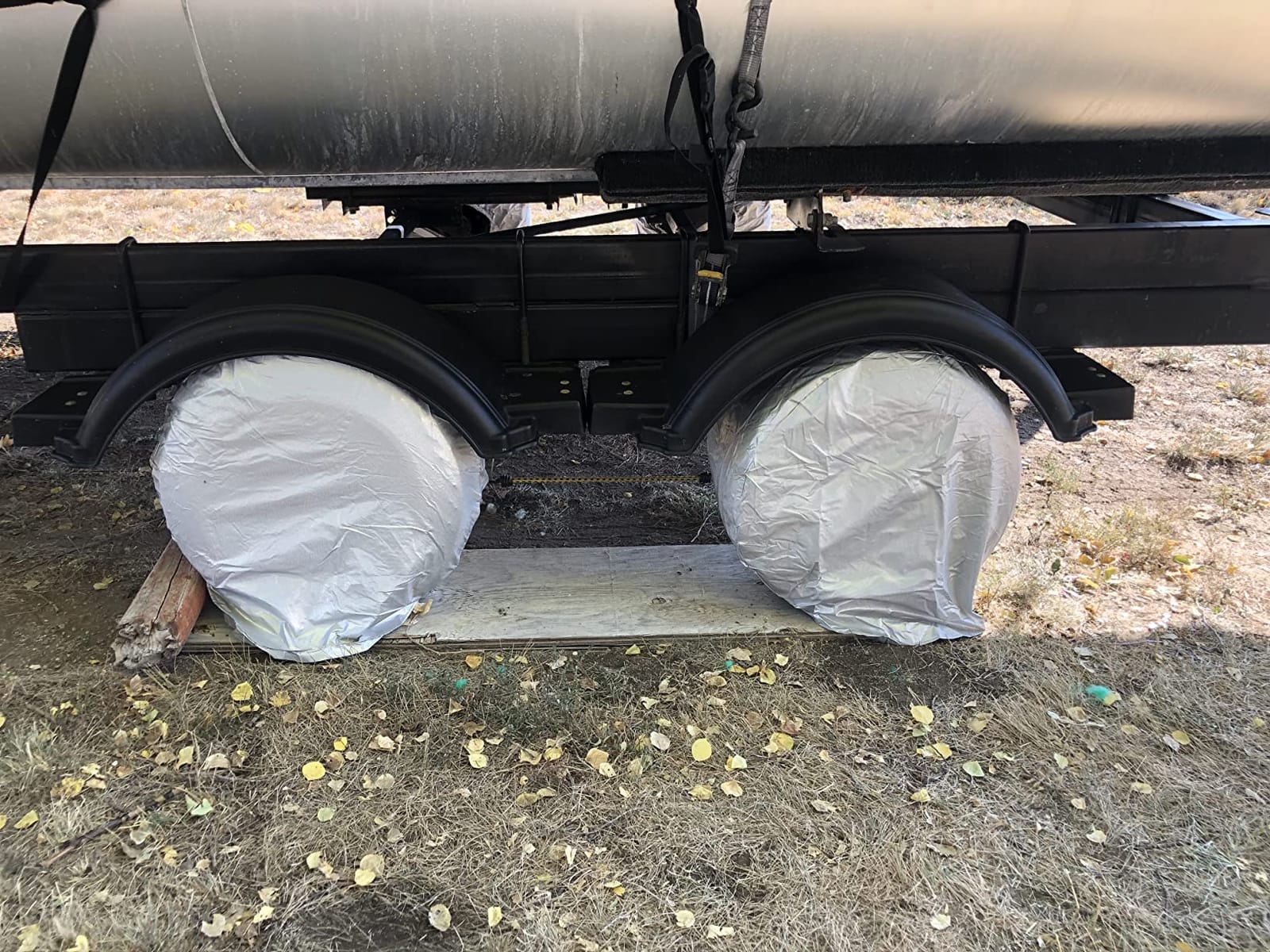 Kayme Rv Tire Covers Set of 4 Fit 27-29 Inch Tire Diameter (L Model T3) customer photo 1