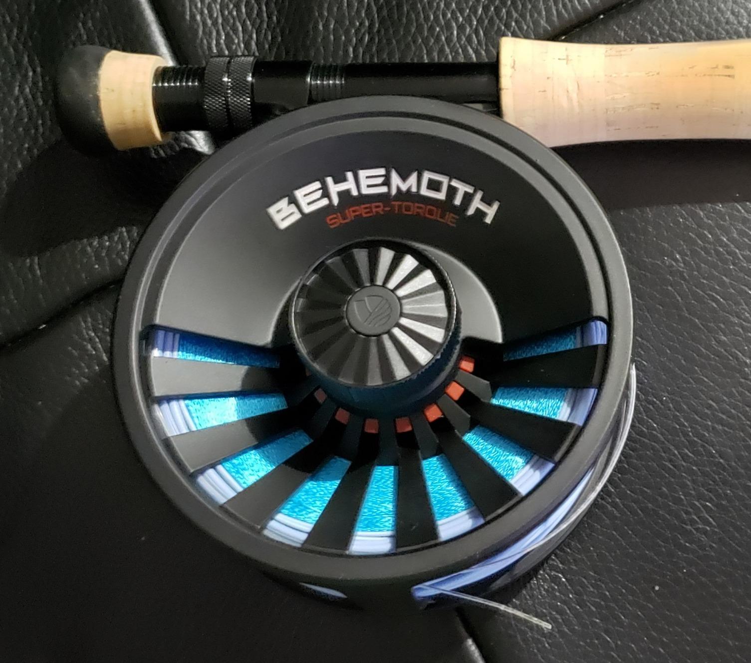 Redington Behemoth Fly Reel – Heavy-Duty Carbon Drag, Large Arbor, Die-Cast Frame & Deep V-Spool – Freshwater & Saltwater Fly Fishing Reel for Trout, Bass, Salmon & Big Game customer photo 1