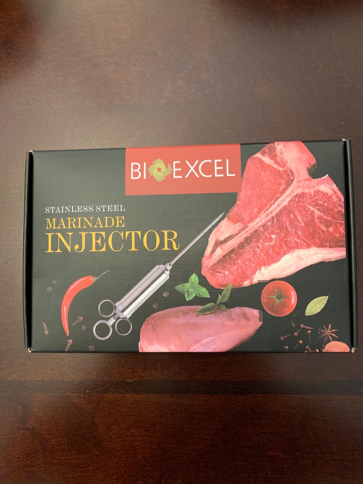Stainless Steel Meat Injector Syringe, 2-Oz Turkey Injector Syringe customer photo 2