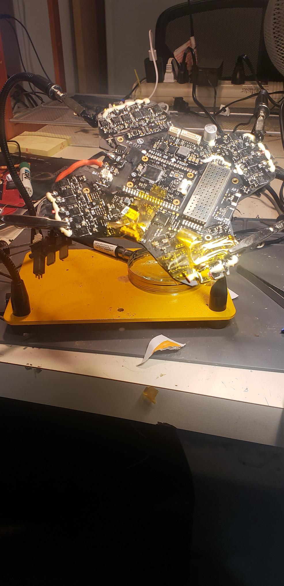 KOTTO Helping Hands Soldering,Third Hand Soldering Tool PCB Holder 4 Arms customer photo 2