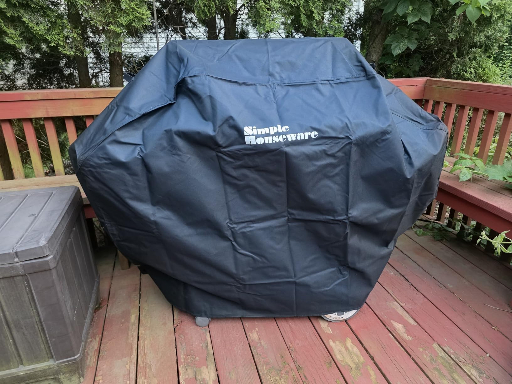 Simple Houseware 72 in. Heavy-Duty BBQ Gas Grill Cover, Waterproof customer photo 1