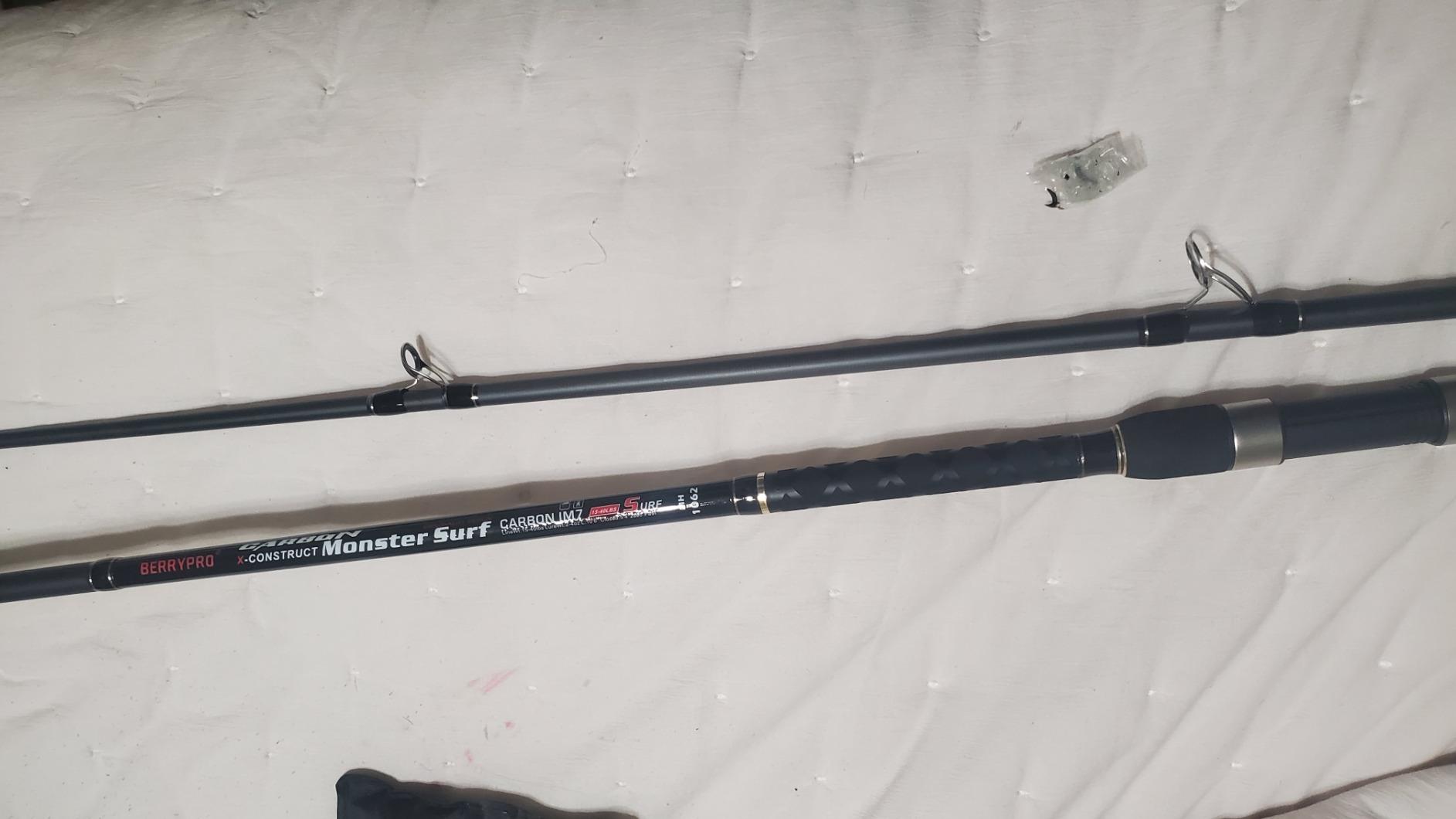 BERRYPRO Surf Spinning Fishing Rod Graphite Spinning Rod customer photo 1