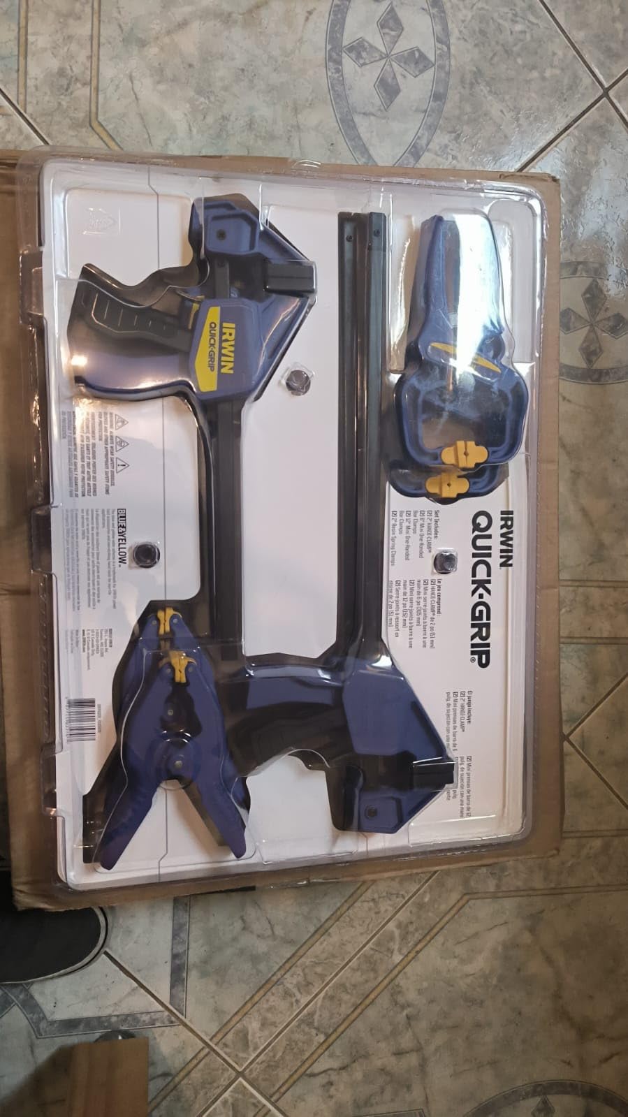 IRWIN QUICK-GRIP Clamps for Woodworking, Quick Release Triggers, 6 Inch, 8 Piece Set (IRHT83220) customer photo 2