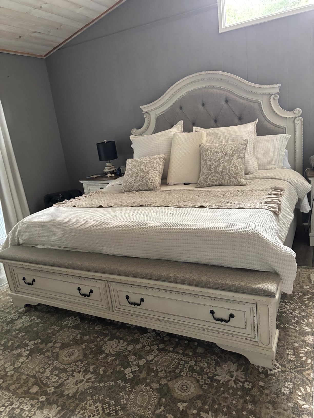 Tempur-Pedic TEMPUR-Adapt + Cooling 3-Inch Queen Mattress Topper Medium Luxury Premium Foam, Washable Cover, Medium Cooling Topper,White customer photo 1