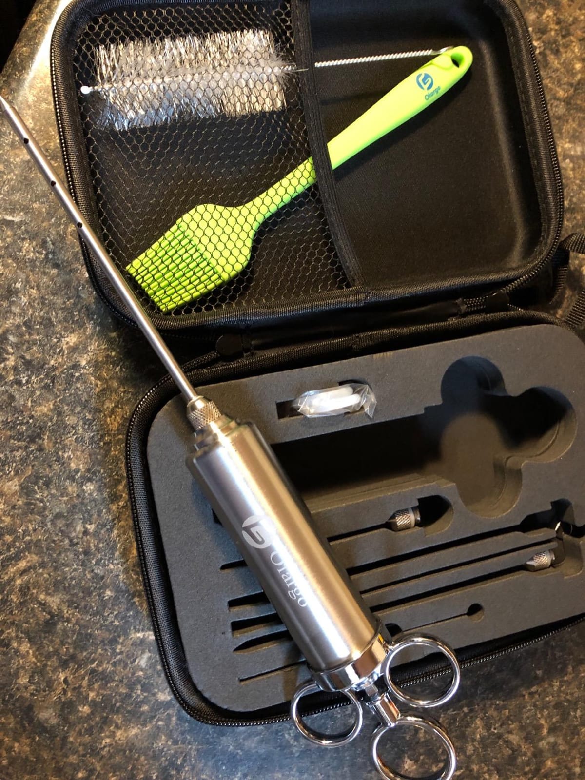 Meat Injector for Turkey, Brisket, Pork Butt, Chickens, Large Cuts of Meat customer photo 2