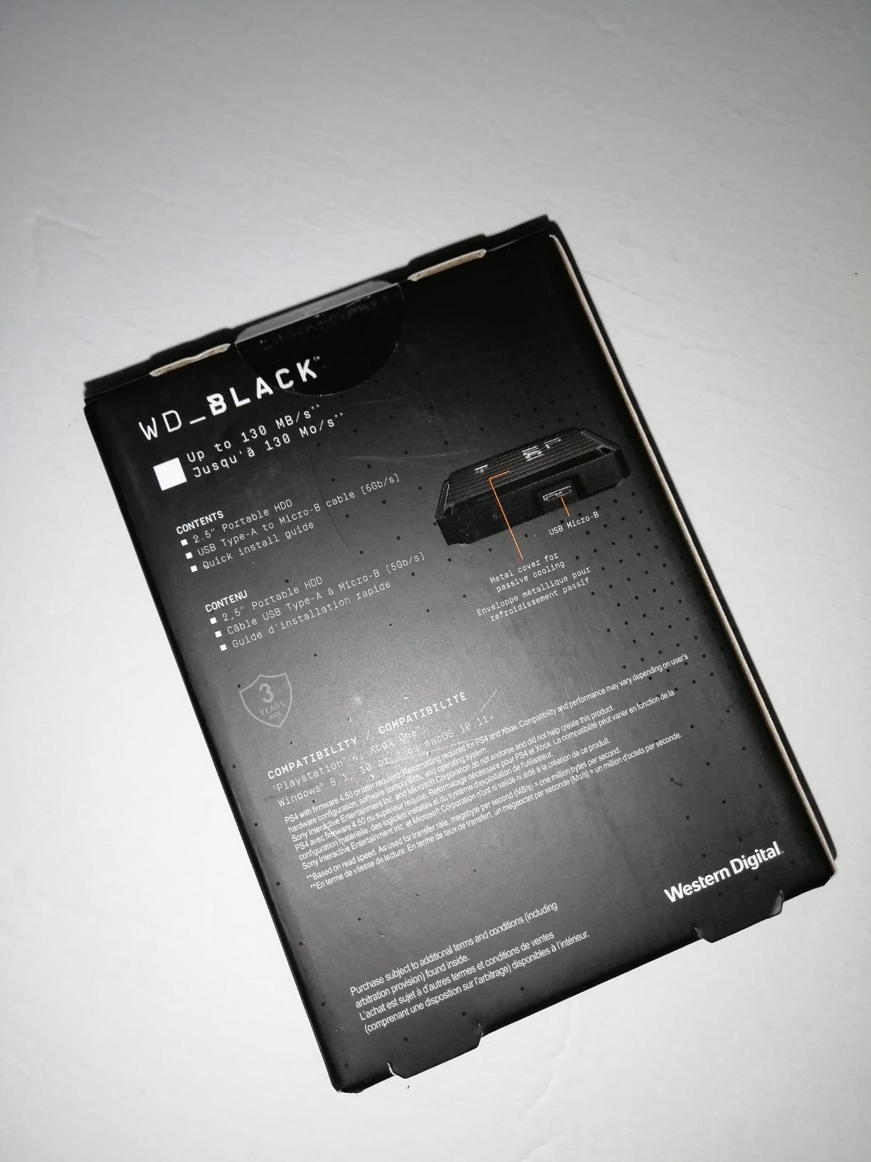 WD_BLACK 5TB P10 Game Drive, Portable External Hard Drive, Works with Playstation, Xbox, & PC - WDBA3A0050BBK-WESN customer photo 1