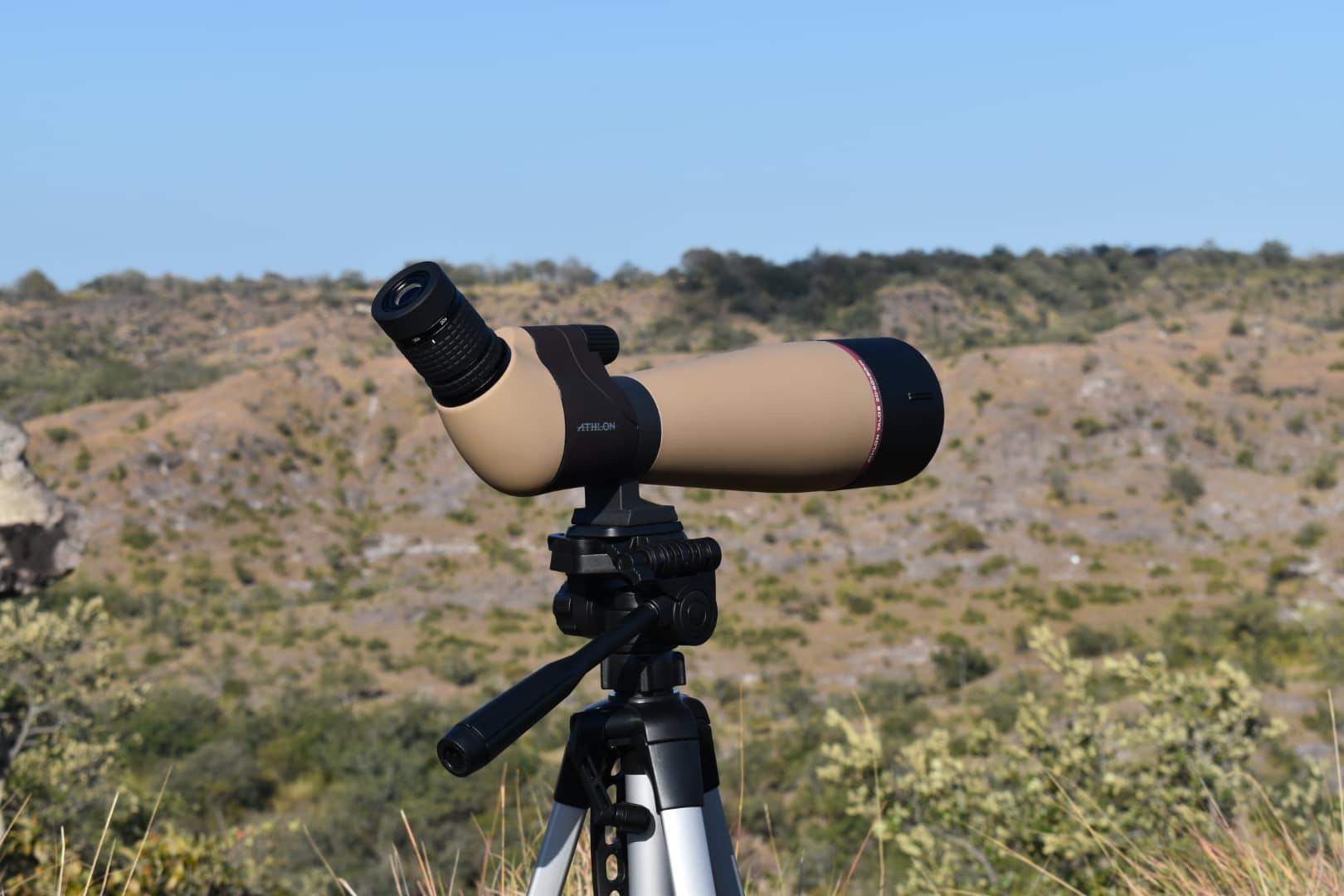 Athlon Optics Talos 20-60x80 Spotting Scope with Tripod and Carrying Case - Angled, Charcoal Grey - 315001G customer photo 2