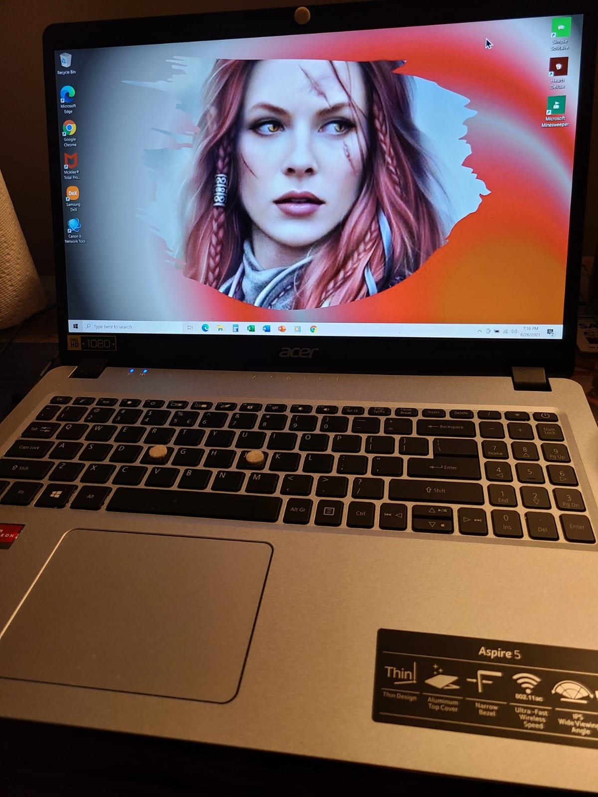 acer Aspire 5 Slim Laptop, 15.6