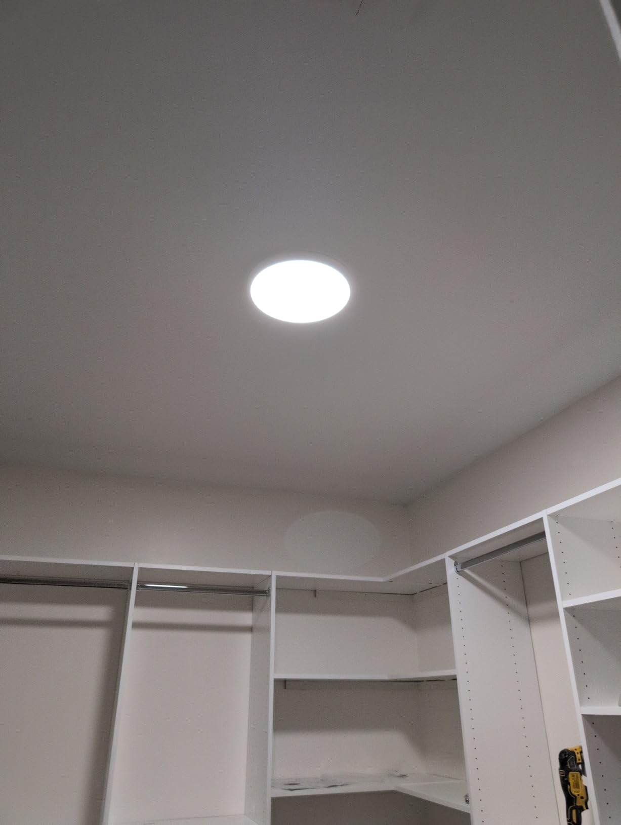 12 Inch LED Flush Mount Ceiling Light Fixture, 5000K Daylight White, 3200LM, 24W, Flat Modern Round Lighting Fixture, 240W Equivalent White Ceiling Lamp for Kitchens, Stairwells, Bedrooms.etc. customer photo 2