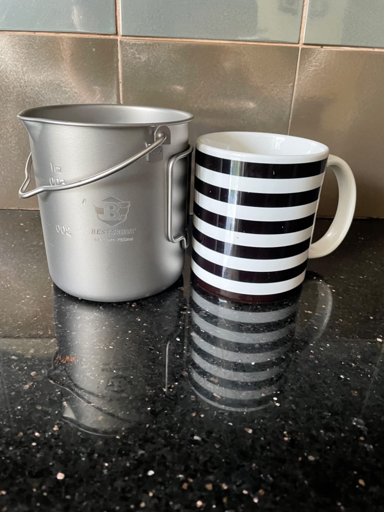 Bestargot Titanium Pot 750ml, Coffee French Press customer photo 2