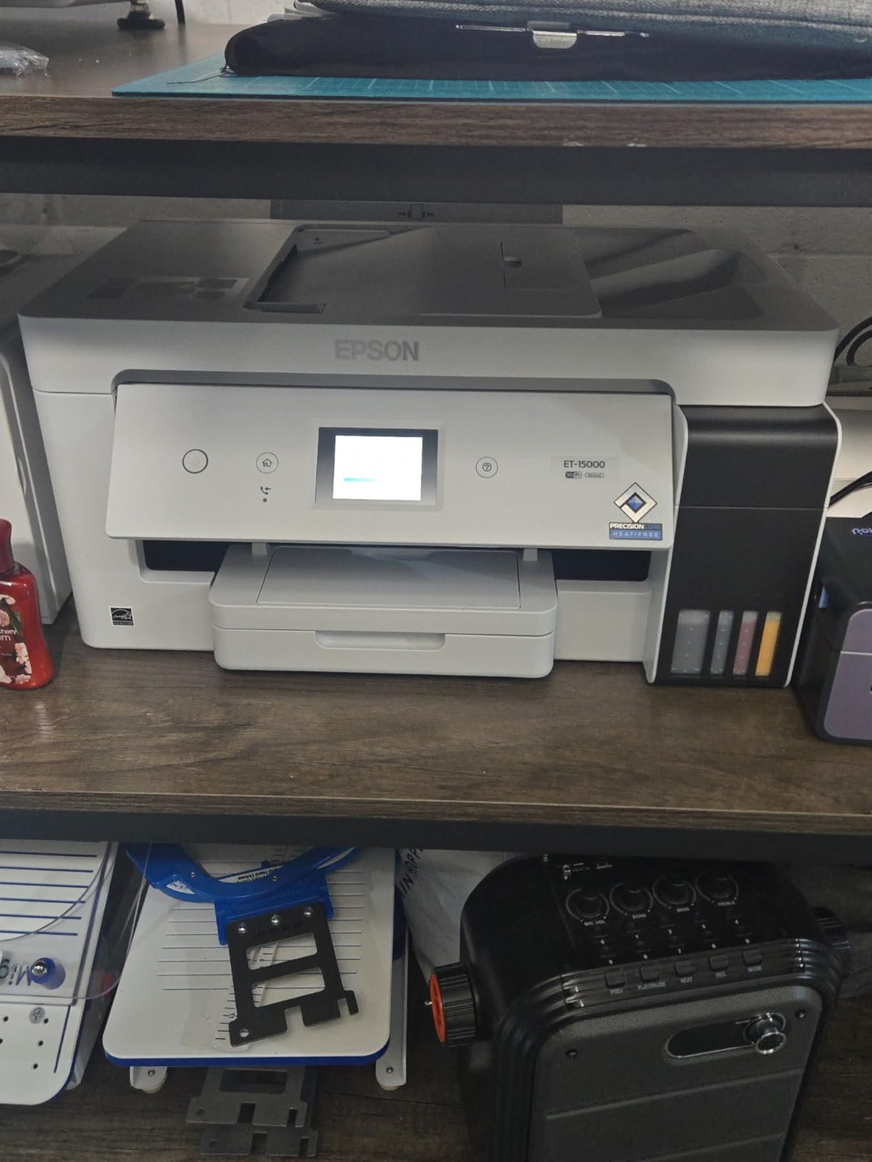 Epson EcoTank ET-15000 Wireless All-in-One Wide-Format Supertank Printer customer photo 1