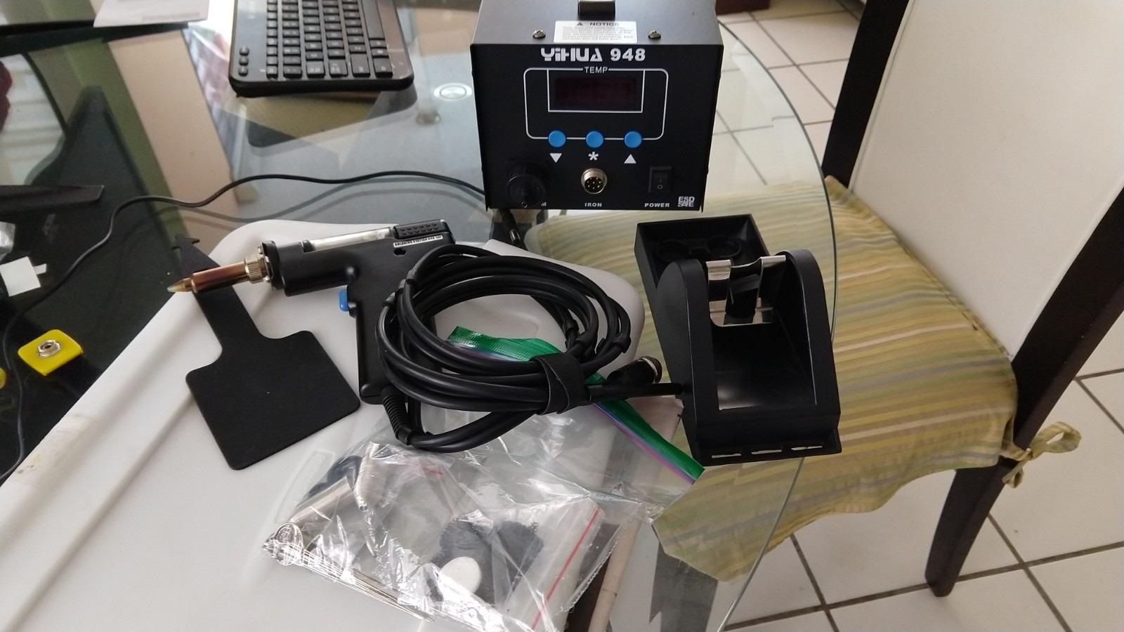 YIHUA 948 Standard Desoldering Station, 80W, with Auto Shutoff, Variable Precise Temperature (716°F ~ 896°F), ºC/°F display, Sleep Function and More. customer photo 1