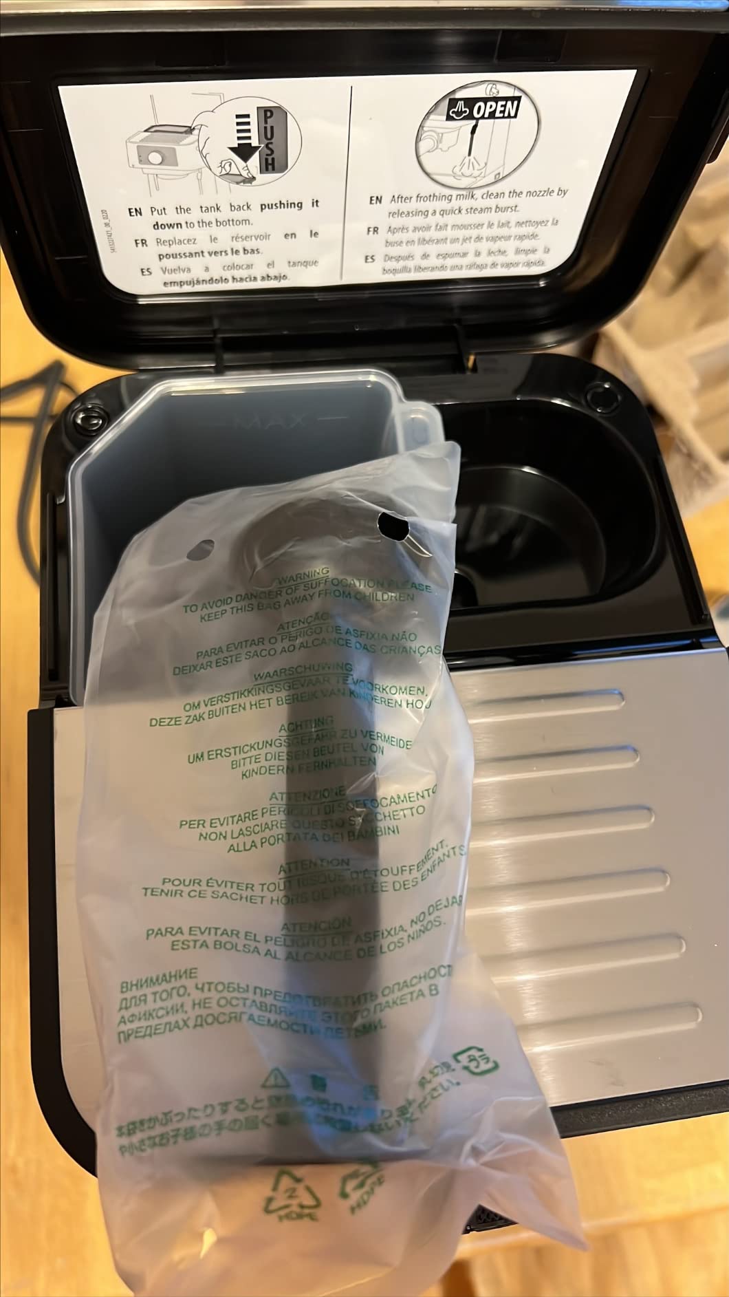 De'Longhi Stilosa Compact Manual Espresso Machine, Manual Milk Frother customer photo 2