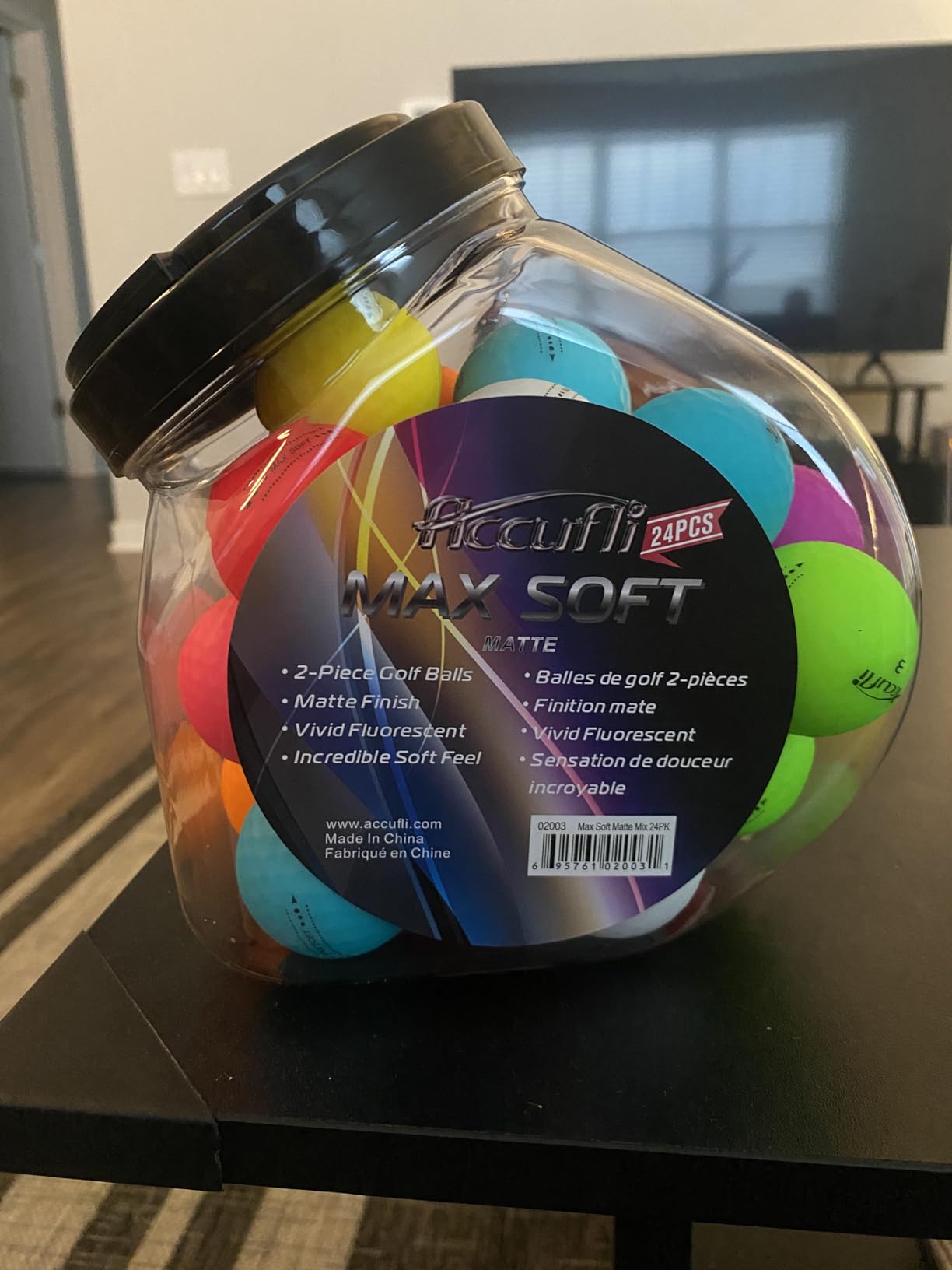 ACCUFLI Max Soft Matte Golf Balls customer photo 1