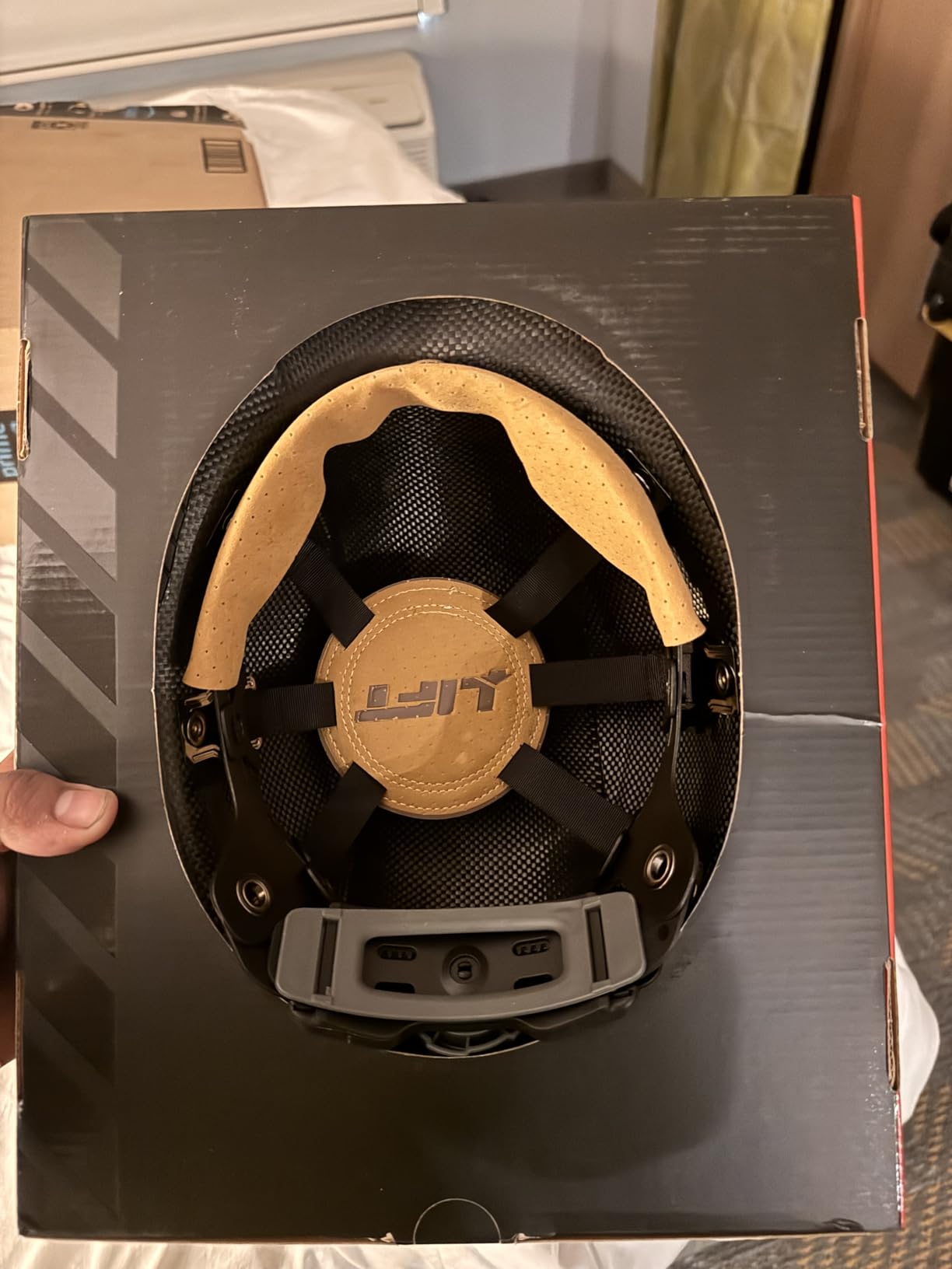 DAX Carbon Fiber Full Brim (Black Camo) customer photo 1