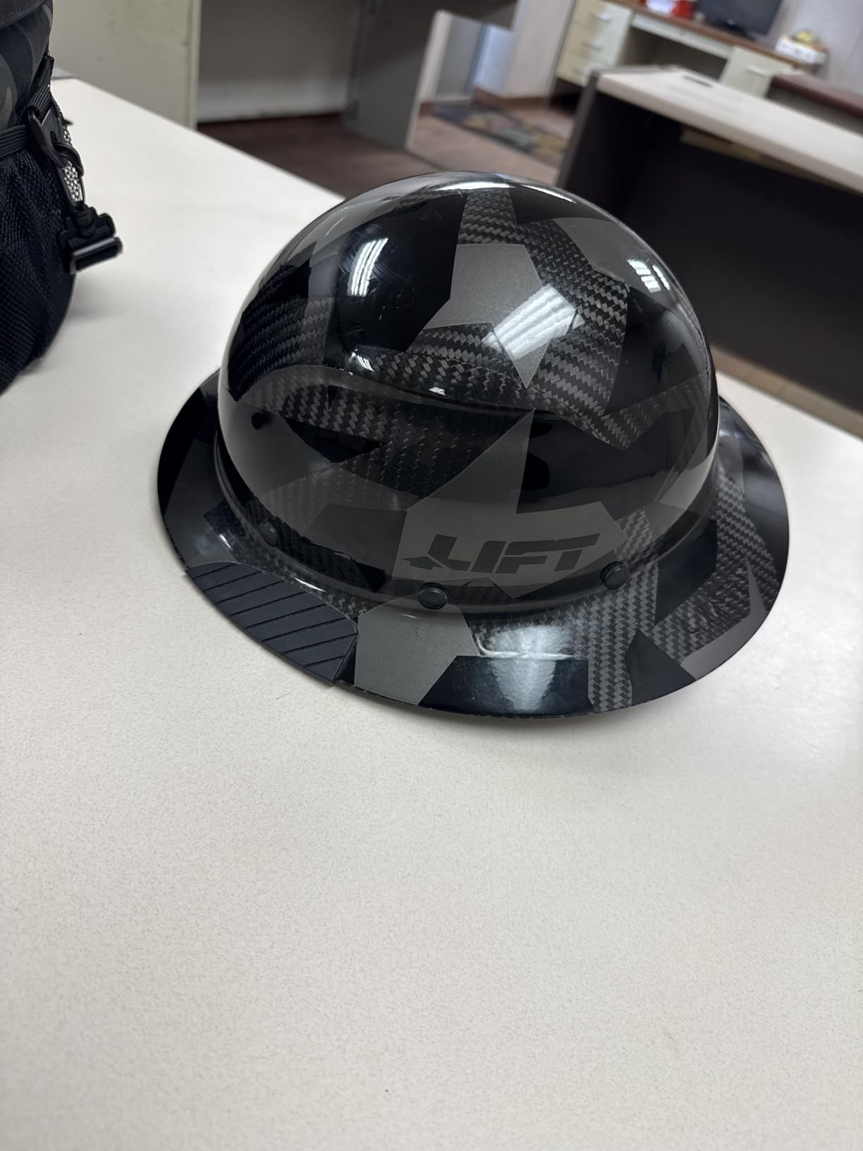 DAX Carbon Fiber Full Brim (Black Camo) customer photo 2