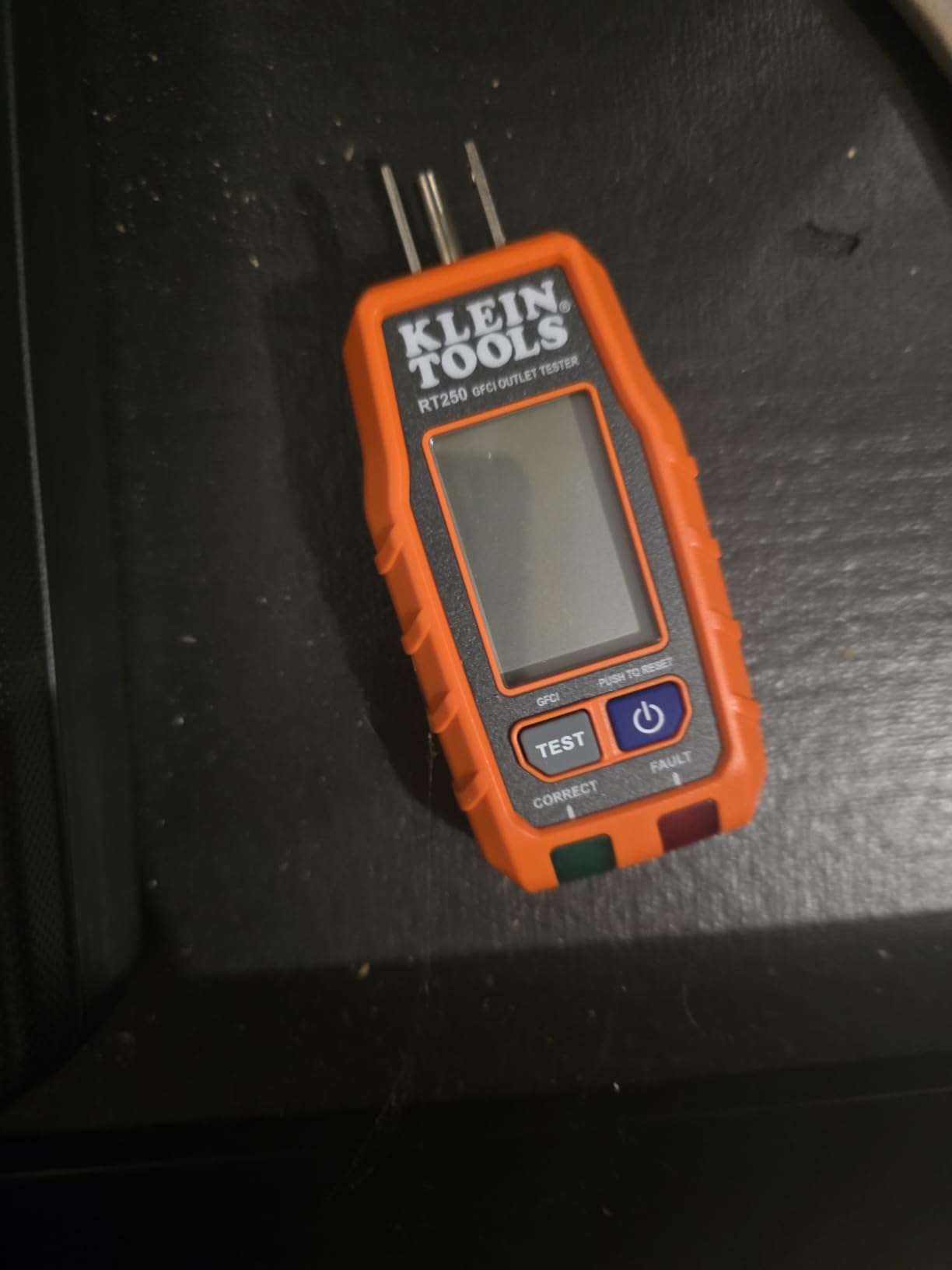Klein Tools RT250 GFCI Outlet Tester with LCD Display, Electric Voltage Tester for Standard 3-Wire 120V Electrical Receptacles customer photo 2