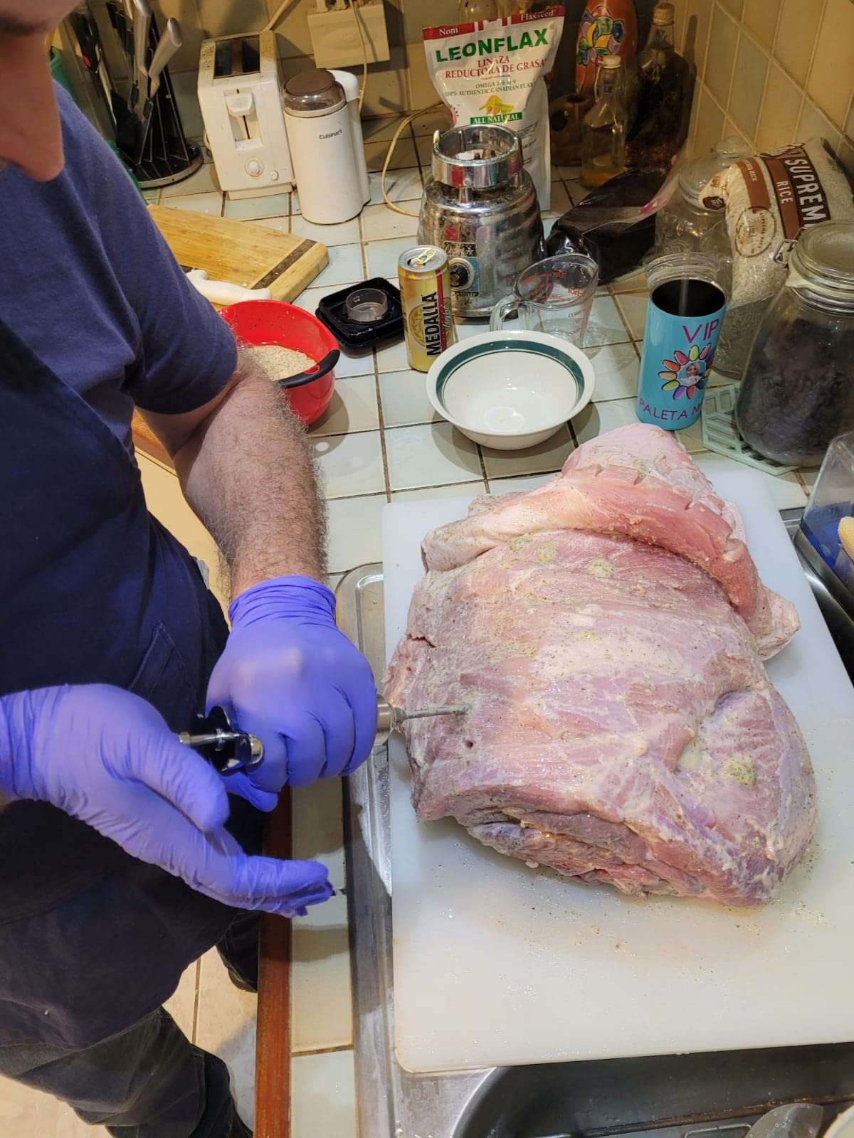 Meat Injector Kit 304 Stainless Steel with 3 Needles,Brushes and 4 O-Rings customer photo 1