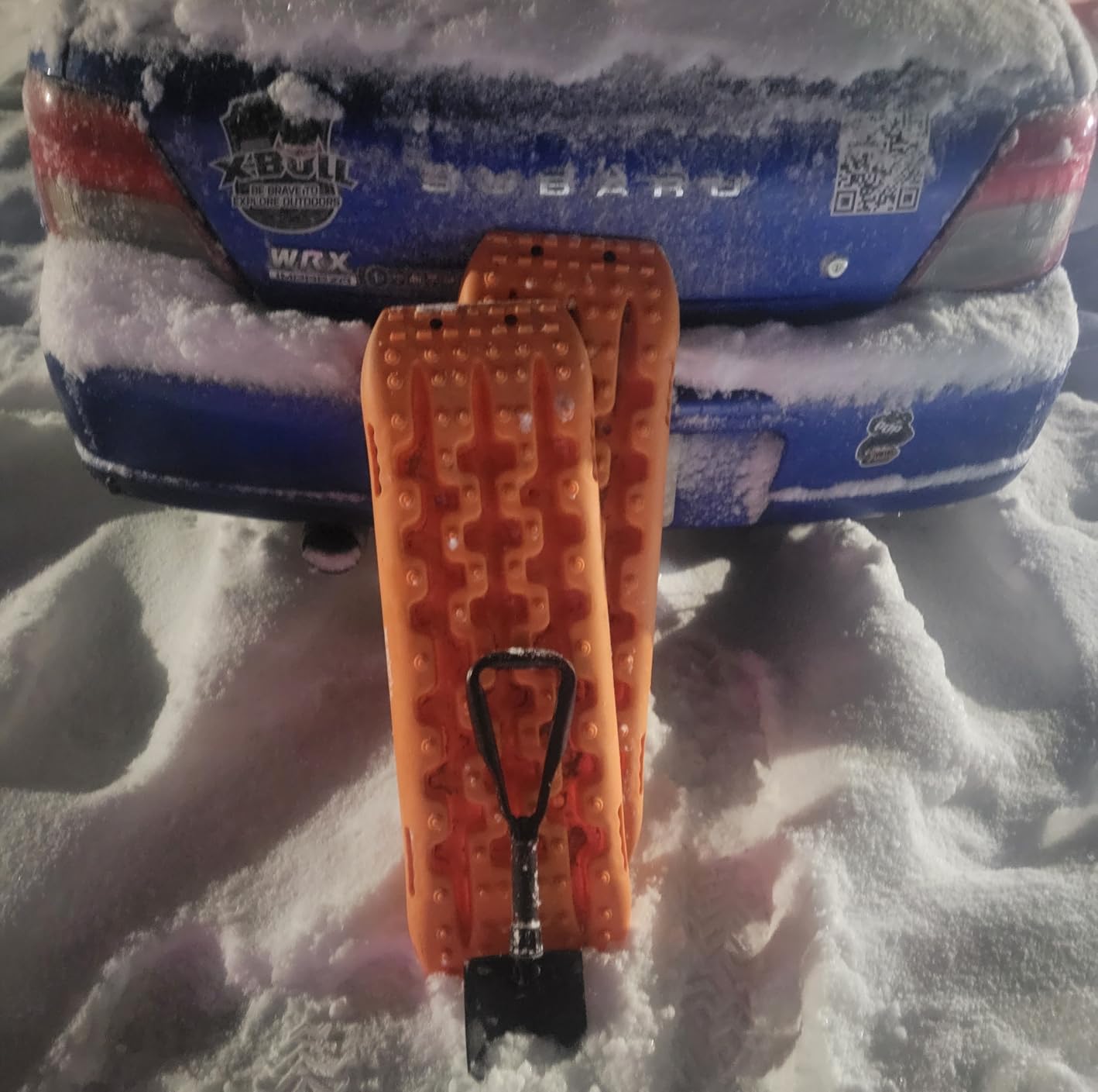 X-BULL New Recovery Traction Tracks Tire Ladder for Sand Snow Mud 4WD(Olive) customer photo 1
