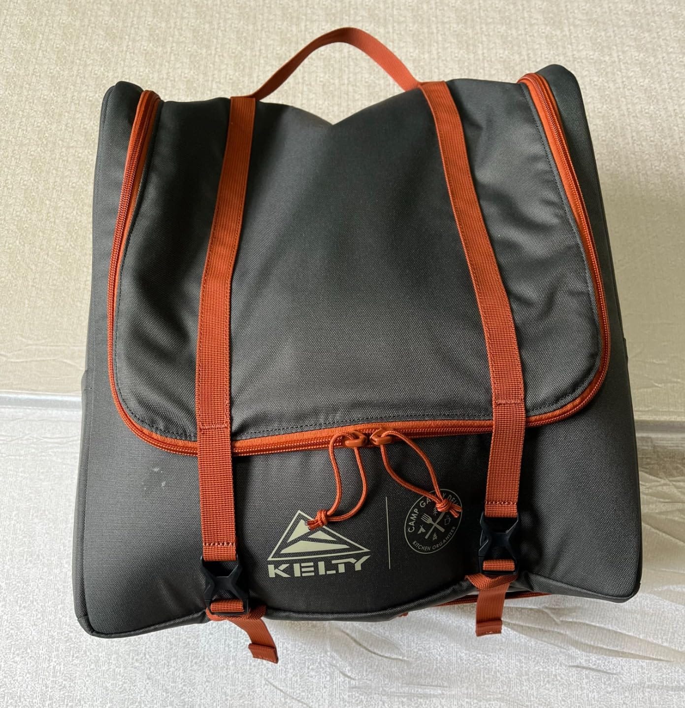 Kelty Camp Galley Deluxe – Camp Kitchen Organization Kit, Deep Pockets, Paper Towel Holder, Zippered Compartments for Outdoor Cooking Essentials customer photo 1