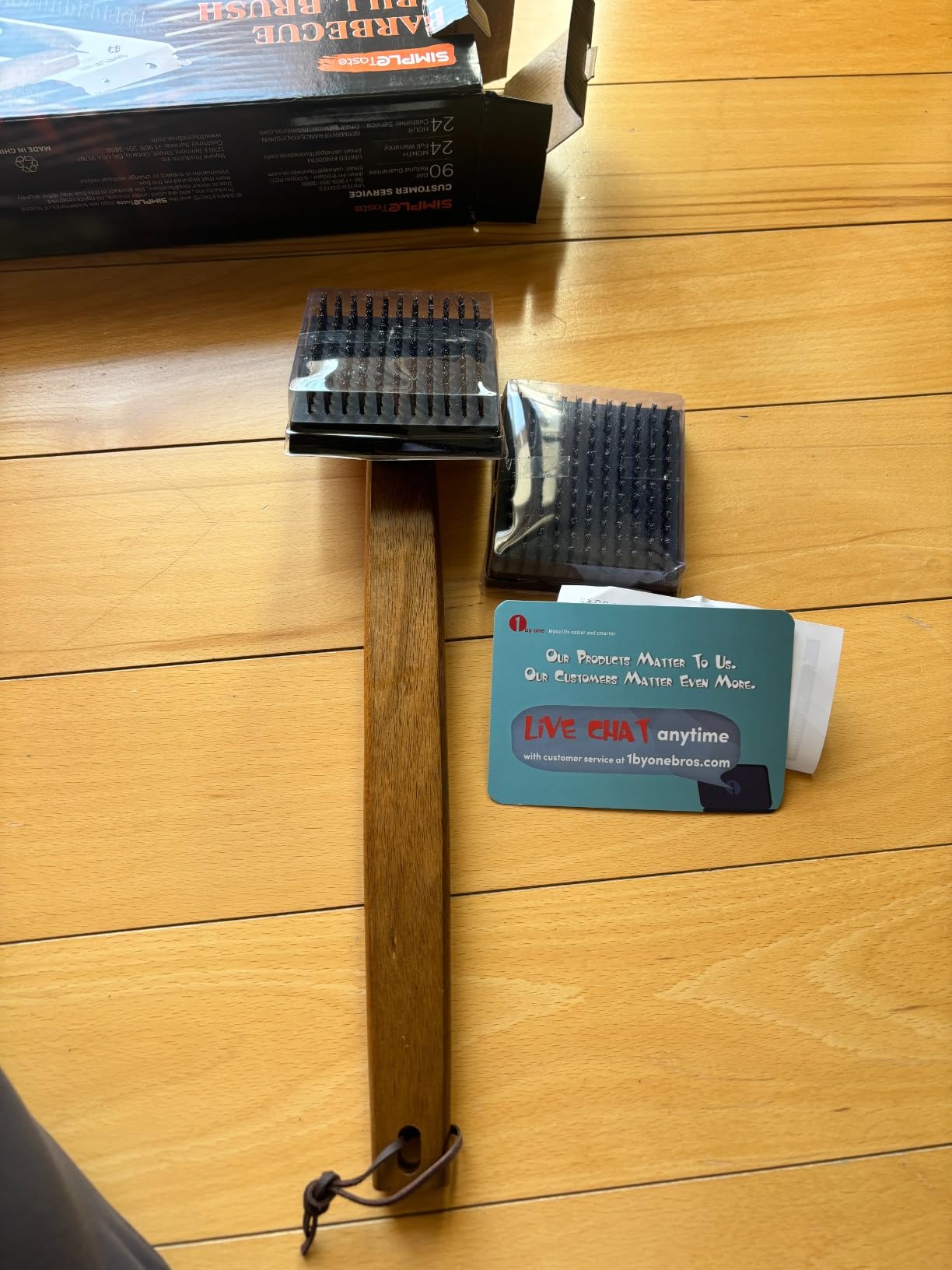 SIMPLETASTE Grill Brush and Scraper for BBQ customer photo 1