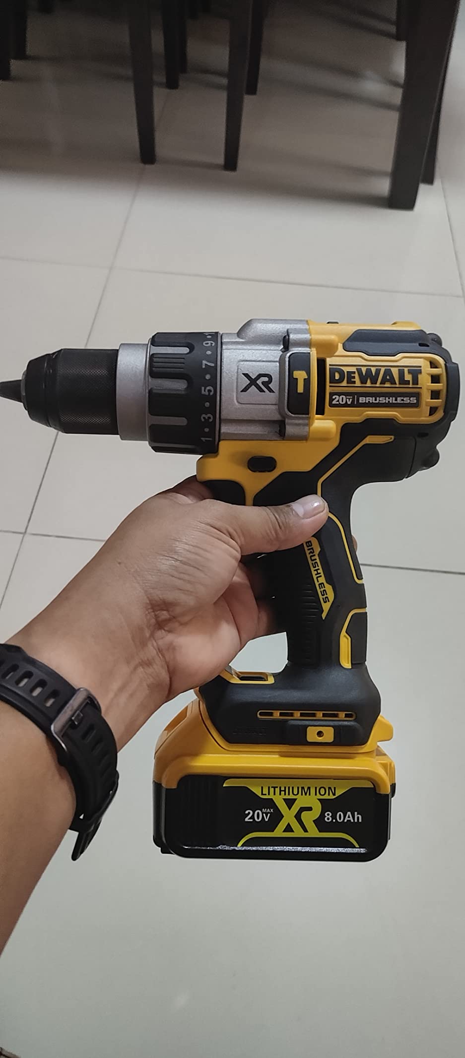 DEWALT 20V MAX Hammer Drill & Driver, Cordless, Tool Only (DCD998B) customer photo 2