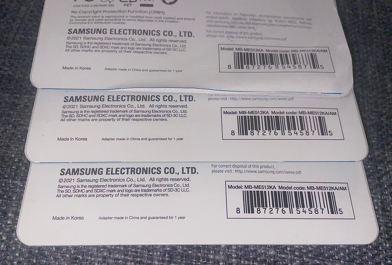 SAMSUNG EVO Select Micro SD-Memory-Card + Adapter, 256GB microSDXC 130MB/s Full HD & 4K UHD, UHS-I, U3, A2, V30, Expanded Storage for Android Smartphones, Tablets, Nintendo-Switch (MB-ME256KA/AM) customer photo 1