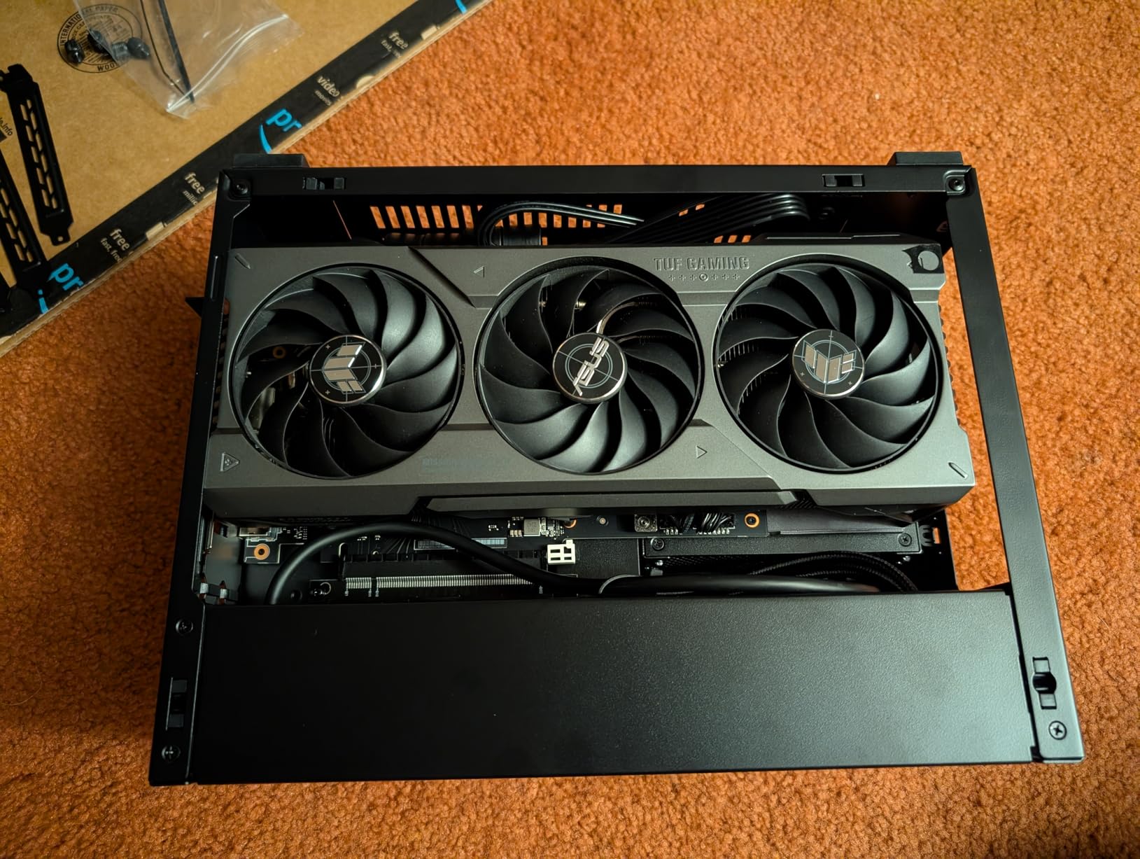 Lian Li A4-H2O Small Case - Mini ITX - Aluminum Exterior & SPCC Steel Interior - PCIe 4.0 - Easy AIO Installation - Supports SFX/SFX-L Power Supply (A4-H2O A4 SILVER) customer photo 2
