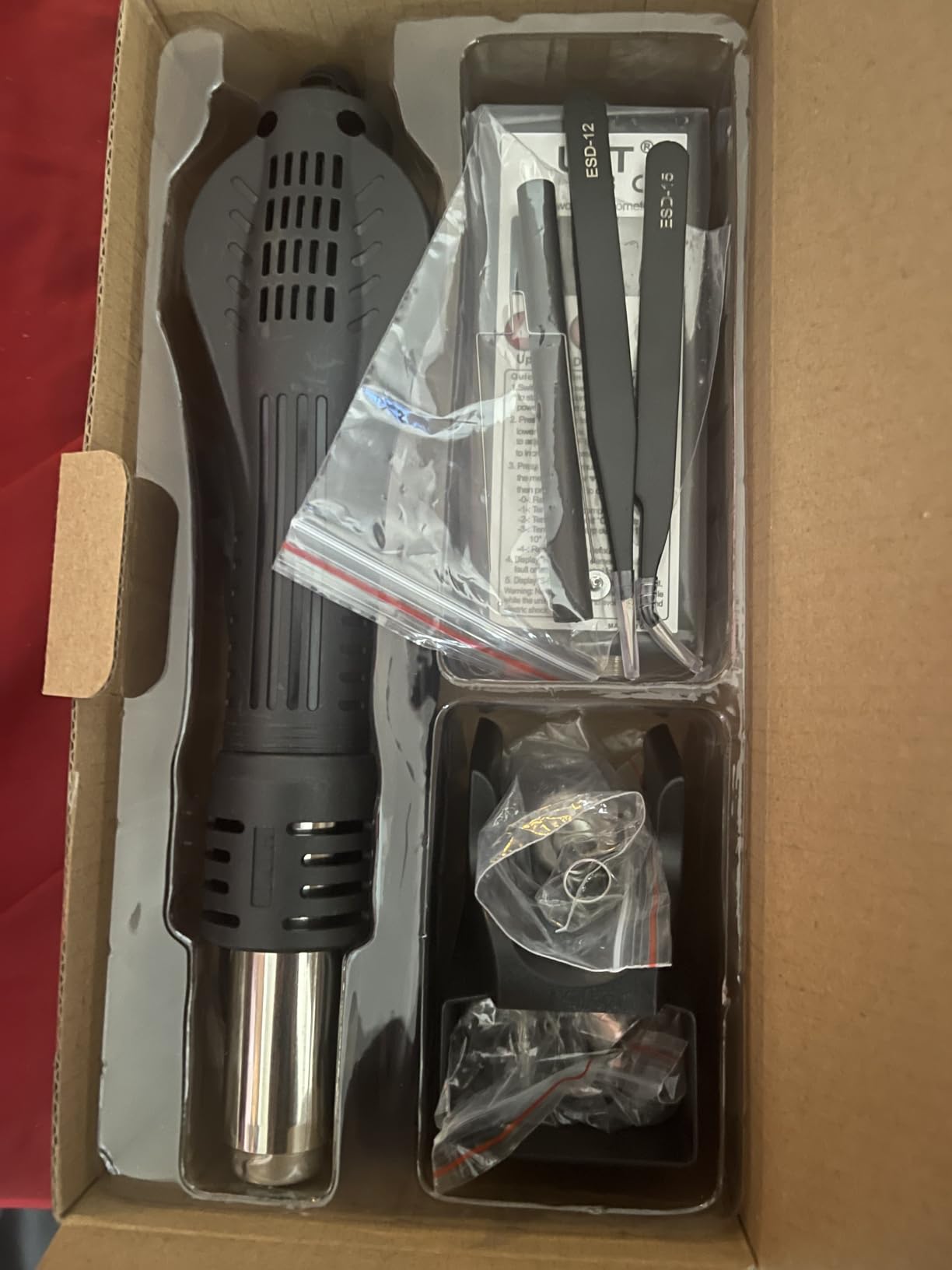 LRT 8858 Hot Air Rework Station, Digital Heat Gun for SMD Repair customer photo 2
