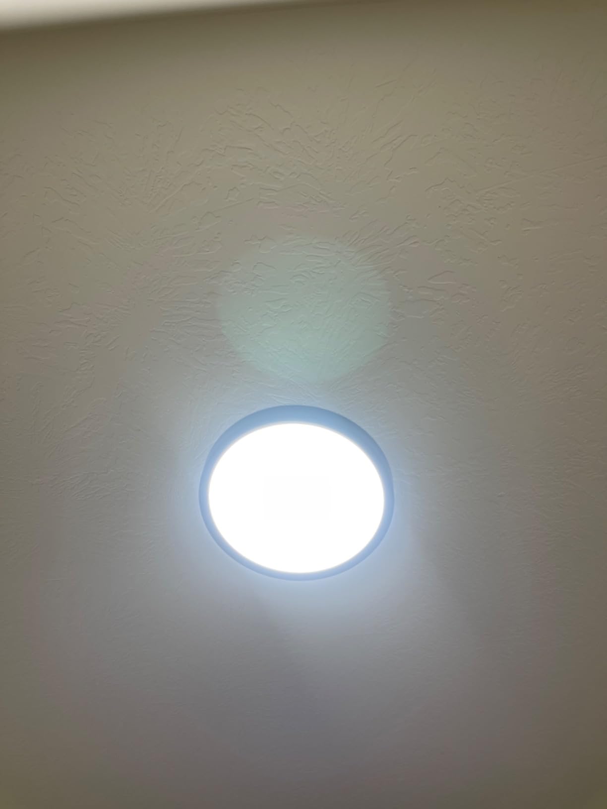 LED Flush Mount Ceiling Light Fixture, 9inch Modern Black Light, 18W 5000K, Low Profile Slim Flat Surface Lights for Bedroom Kitchen Hallway Laundry Stairwell Basement Closet customer photo 2