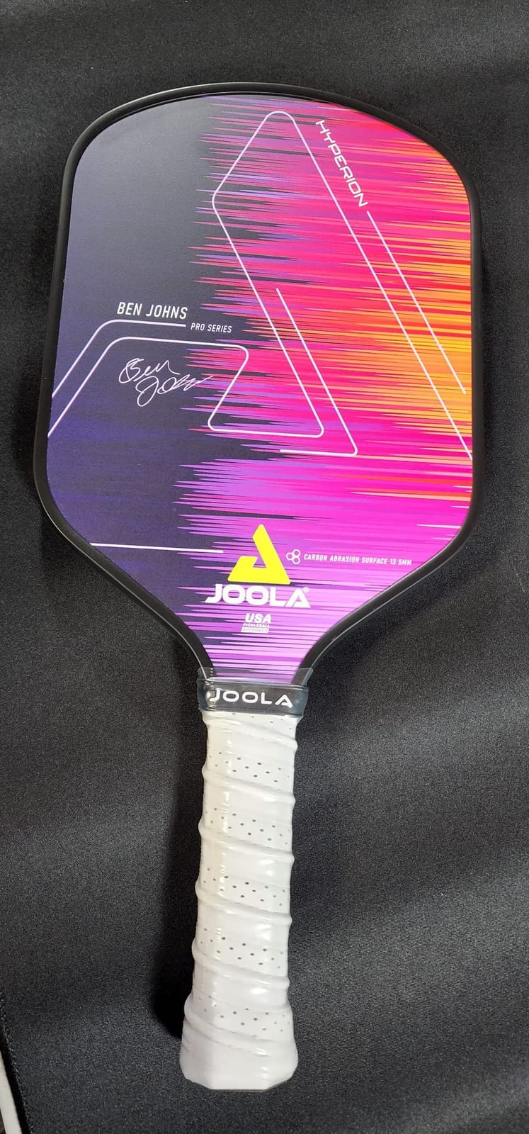 JOOLA Ben Johns CAS 16mm Carbon Fiber Pickleball Paddle - CAS Surface Tech - Control & Power Paddle - USAP Approved - Aero Curve - Feel-Tec Pure Grip - NFC Chip customer photo 2