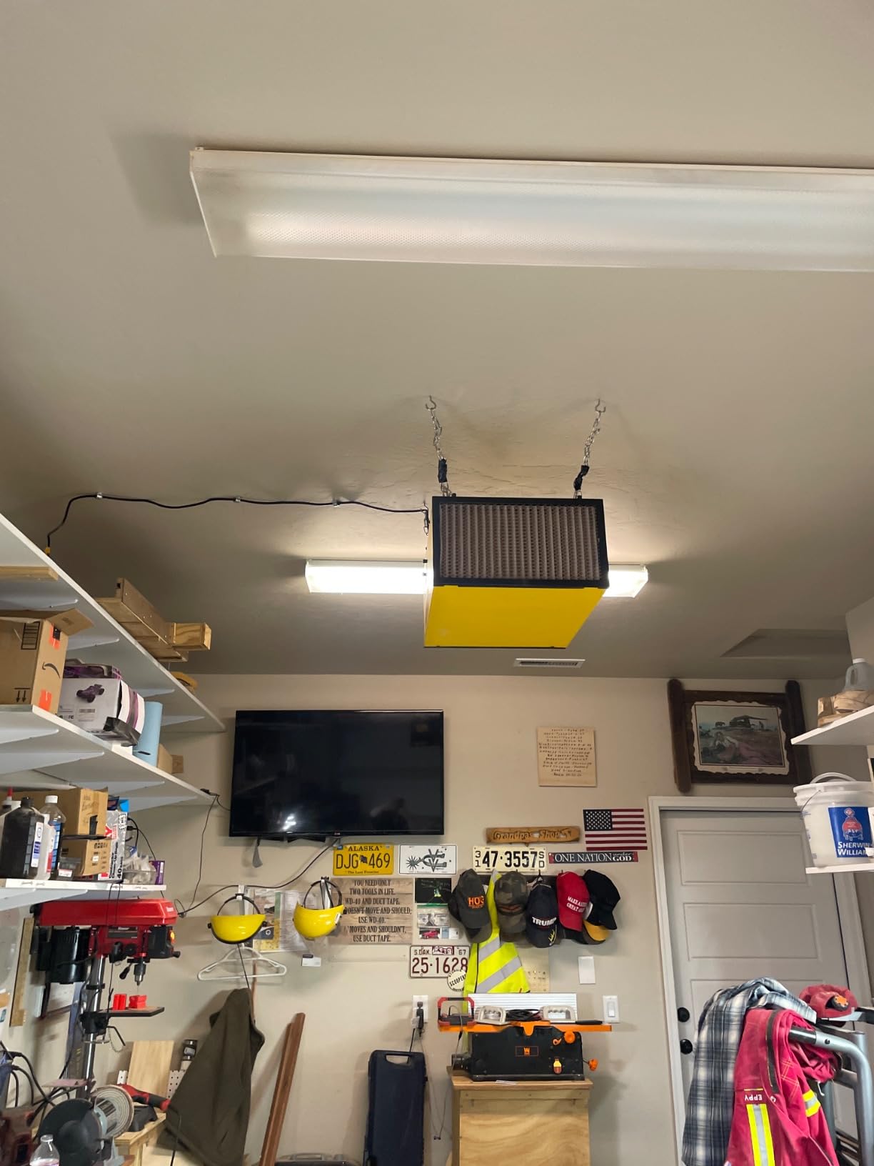 DEWALT Air Filtration System Dust Collector for Woodworking DWXAF101 customer photo 2