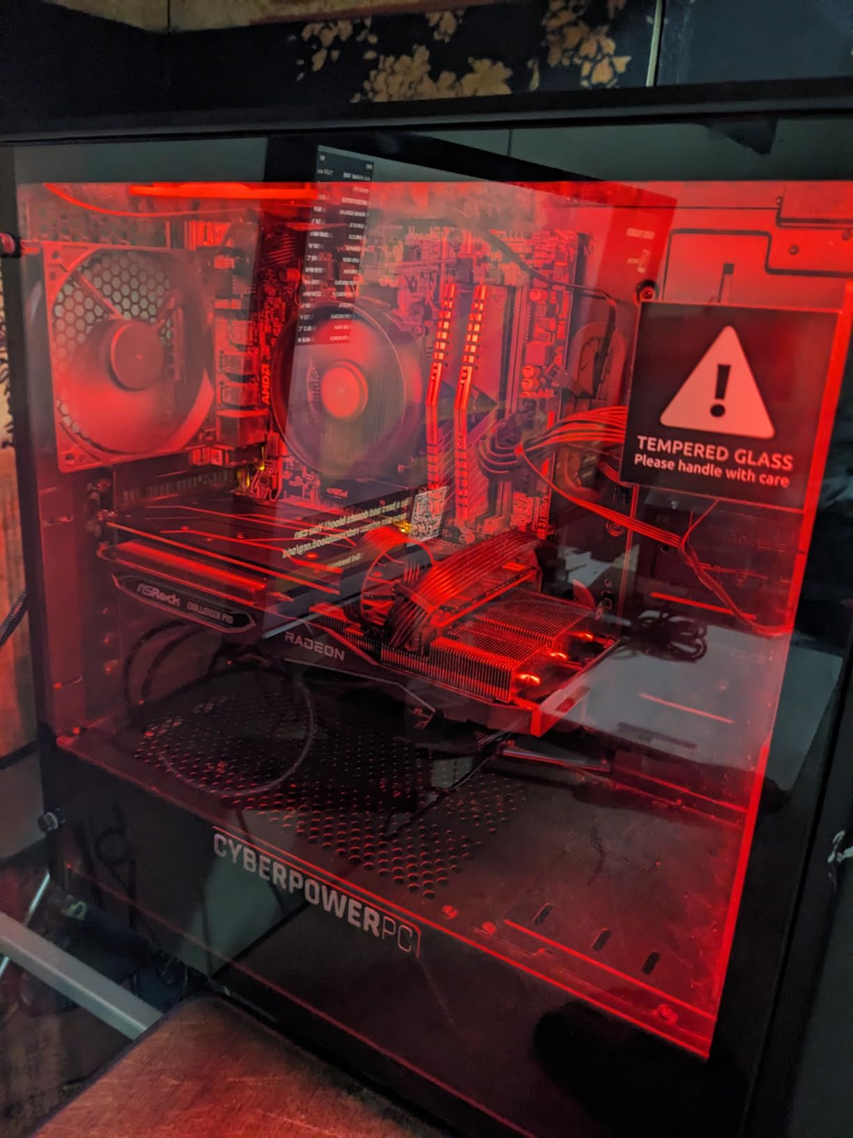 Thermalright TL-C12C-S X3 CPU Fan 120mm ARGB Case Cooler Fan, 4pin PWM Silent Computer with S-FDB Bearing Included, up to 1550RPM Cooling Fan（3 Quantities） (TL-C12C X3) customer photo 1
