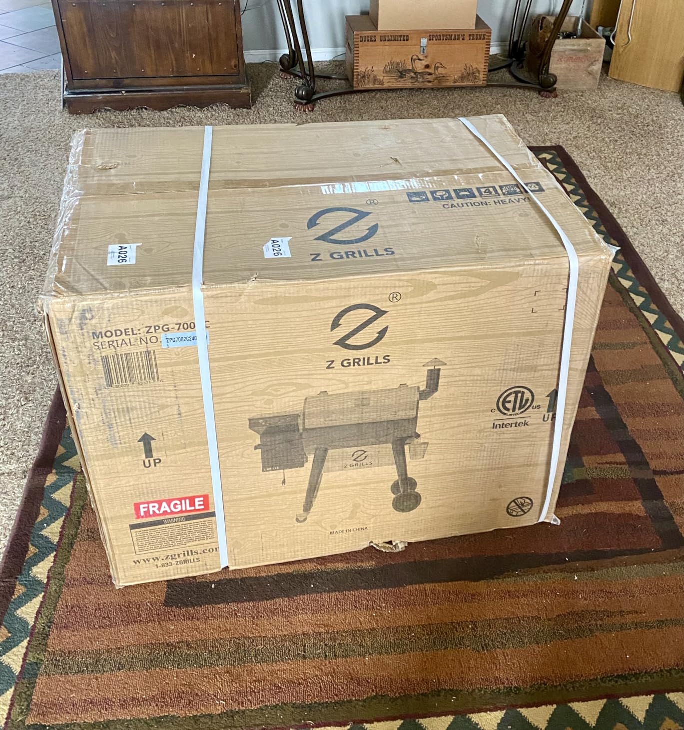Z GRILLS 2026 200A Table Top Wood Pellet Grill, Pellet Smoker with PID V3.0 Controller, Meat Probes, 202 sq.in Cooking Area, Fit for RVs, Road Trips & Apartments customer photo 1