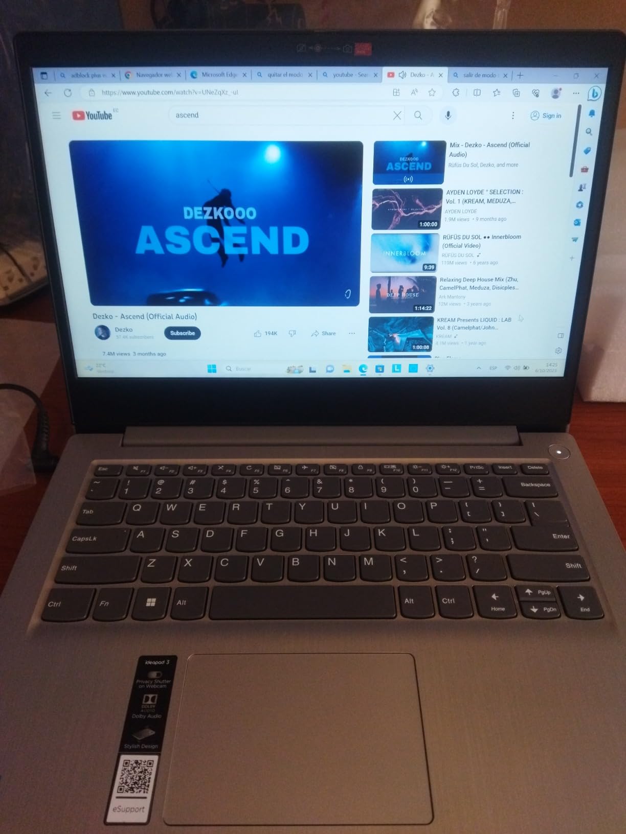 Lenovo IdeaPad 3 – (2023) - Everyday Notebook - Windows 11-14