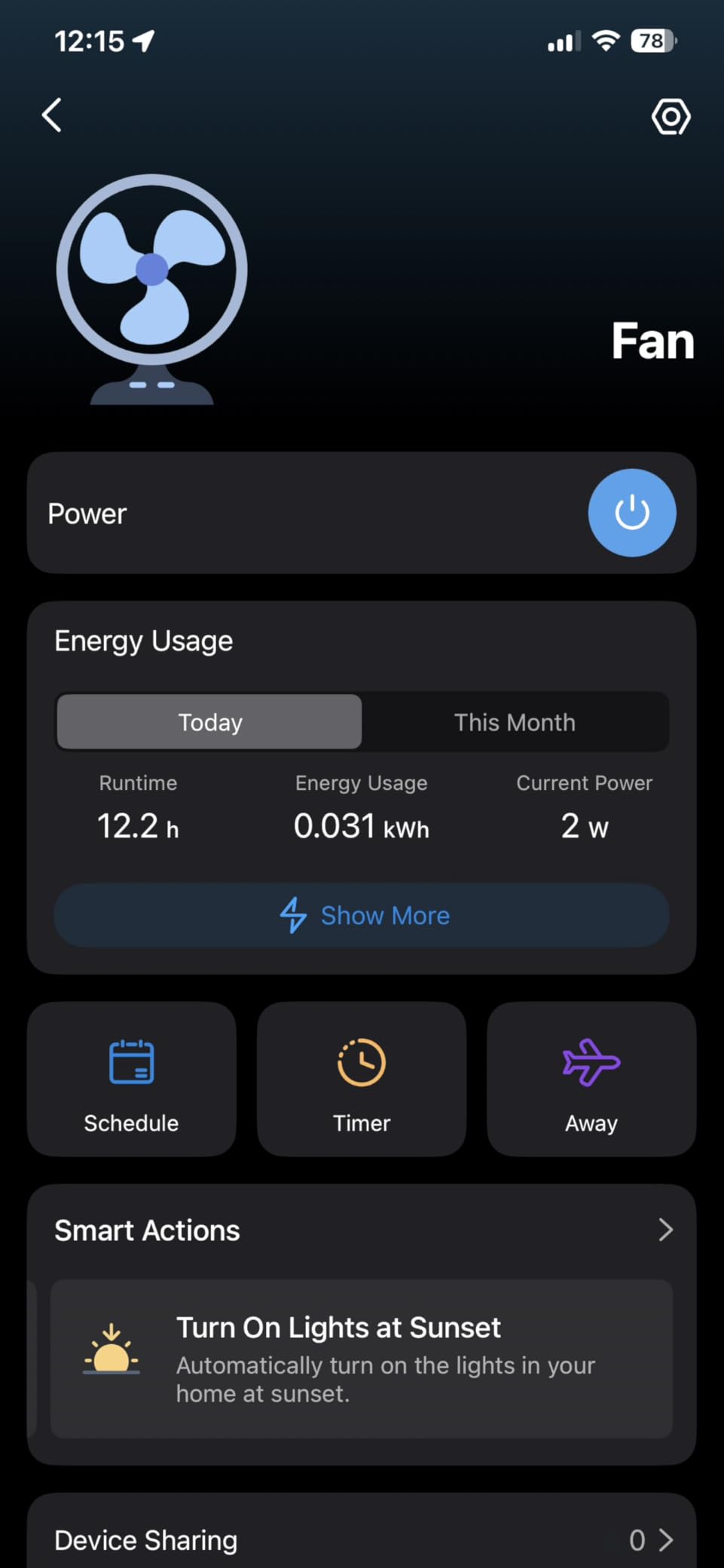 Kasa Matter Smart Plug with Energy Monitoring, KP125MP2, 15A/1800W Max customer photo 1