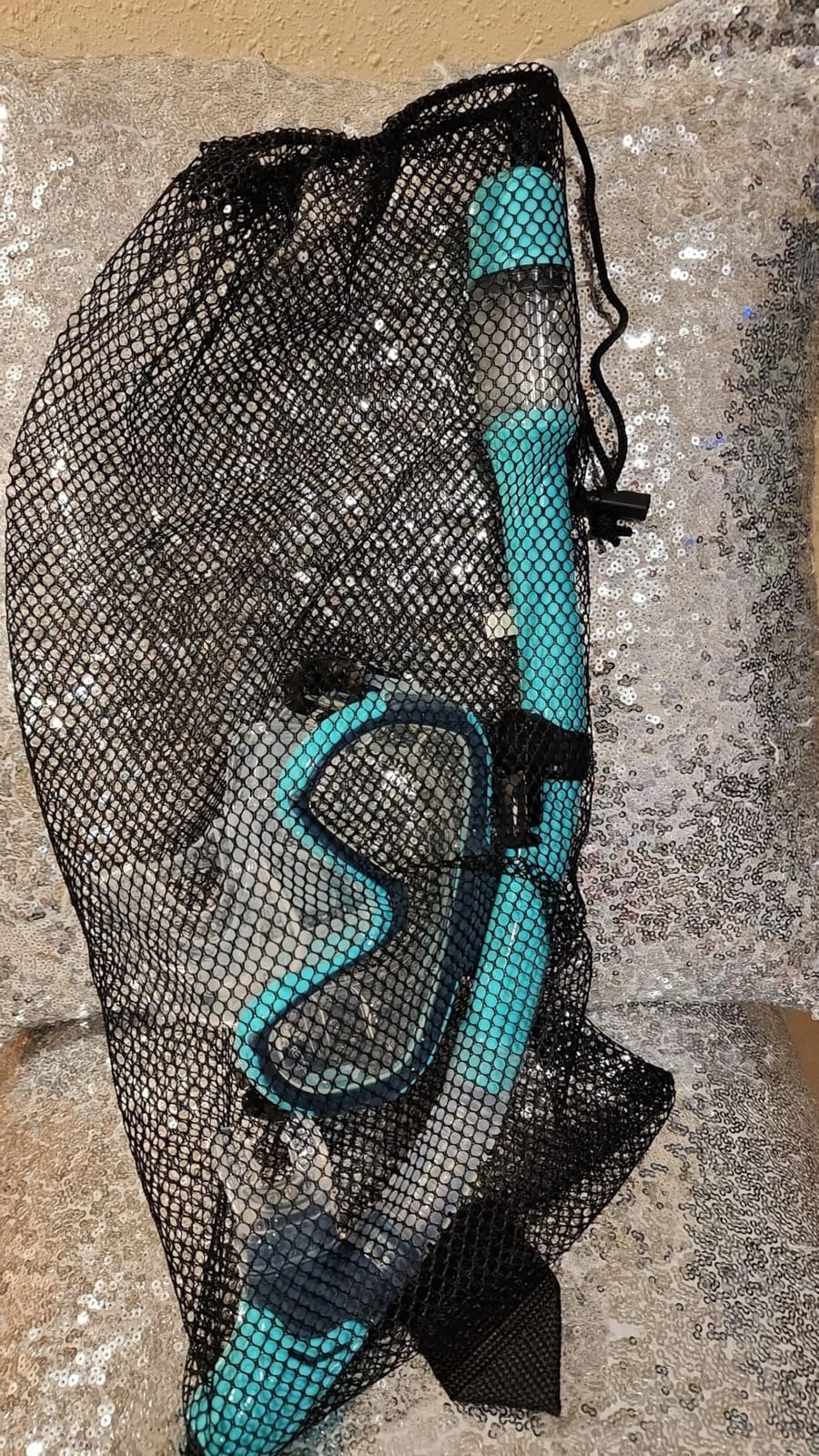 Seovediary Kids Snorkel Set, Tempered Glass Anti-Fog Dry Top Mask Ages 4-16 customer photo 2